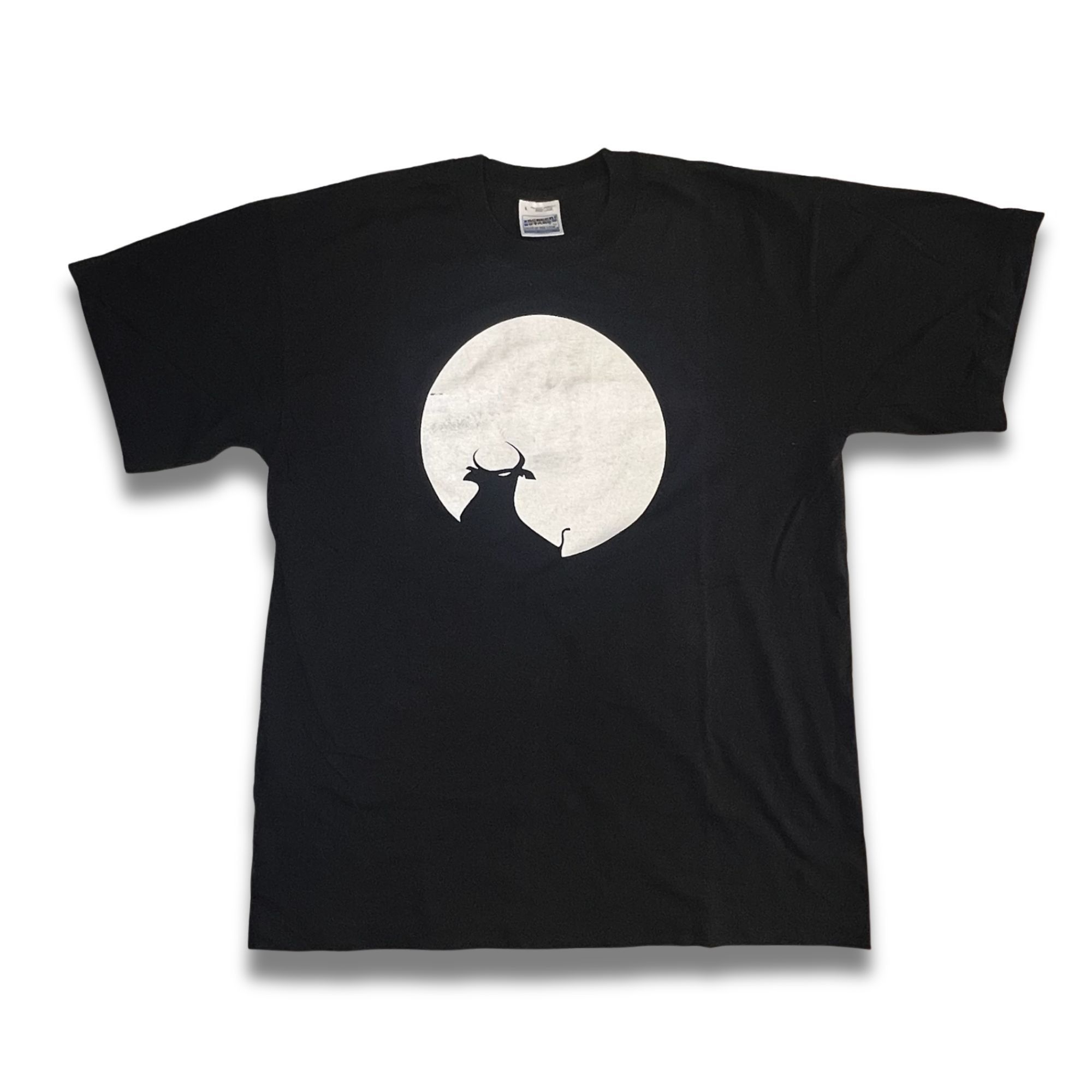 Other Black Graphic T-Shirt Featuring A Bull Silhouette By Screen Size US L / EU 52-54 / 3 - 2 Thumbnail