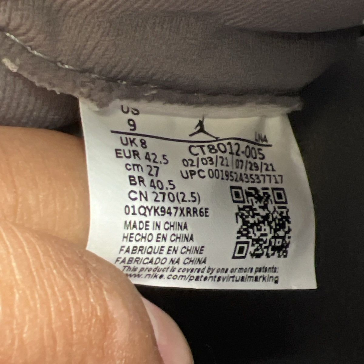 Jordan Brand Air Jordan 11 cool grey Size US 9 / EU 42 - 8 Thumbnail