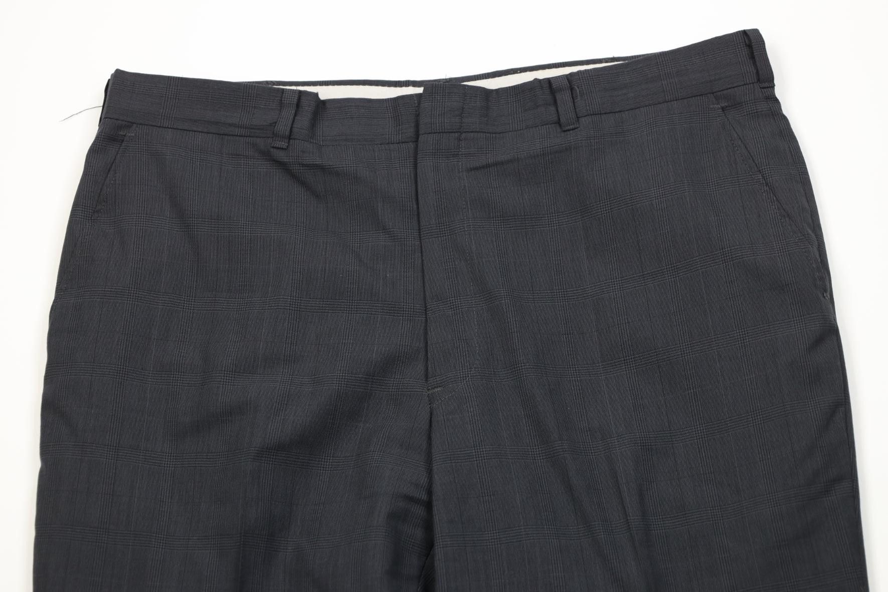 Vintage Vintage 70s Streetwear Wide Leg Chino Pants Houndstooth Size US 38 / EU 54 - 2 Thumbnail