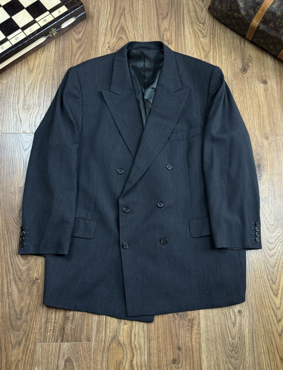 Ermenegildo Zegna Wool blazer Ermenegildo Zegna Italy original luxury item Size 50R - 1 Thumbnail