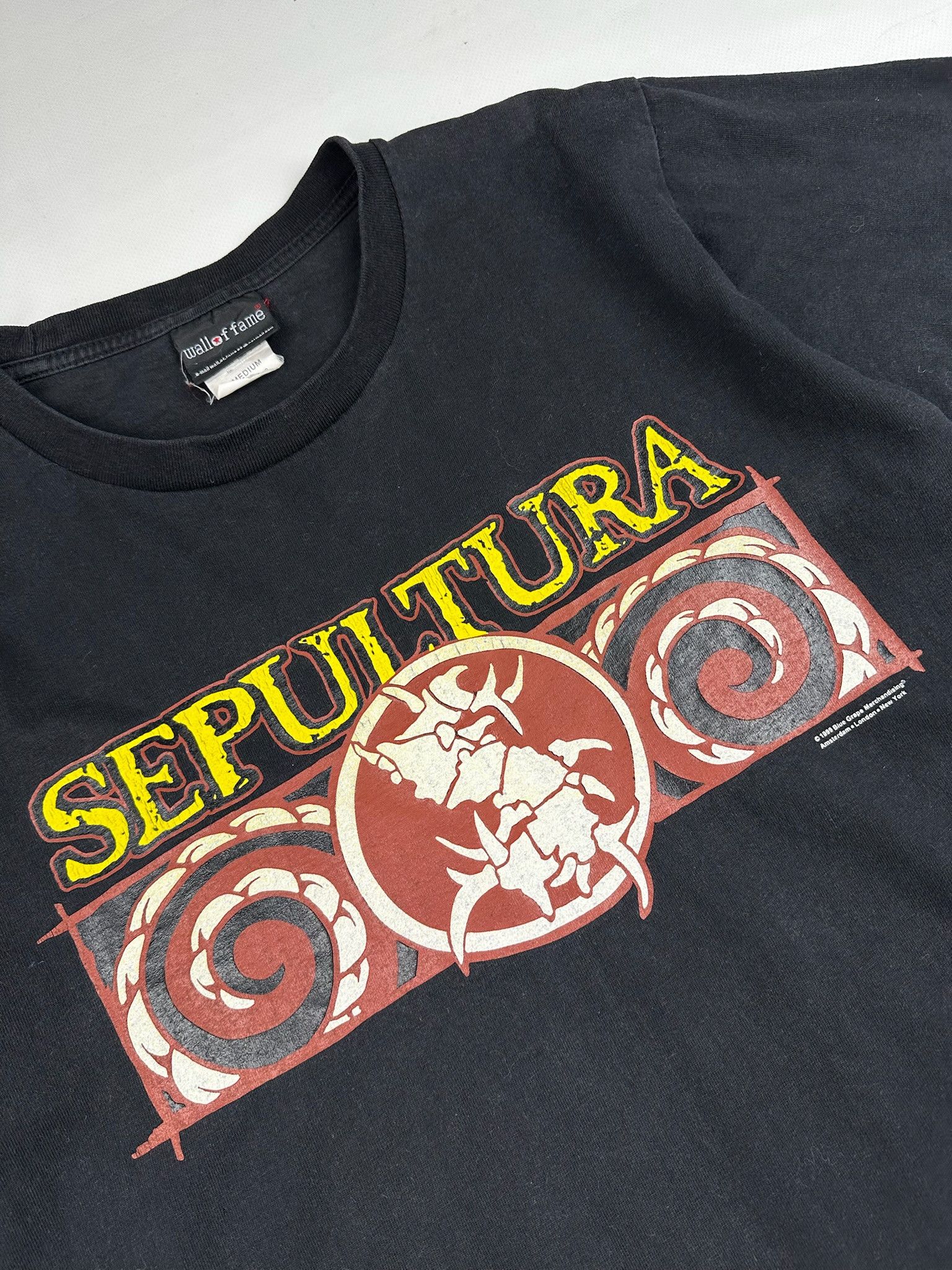 Vintage Vintag 90s Sepultura Tshirt groove trash death metal pantera Size US M / EU 48-50 / 2 - 6 Thumbnail