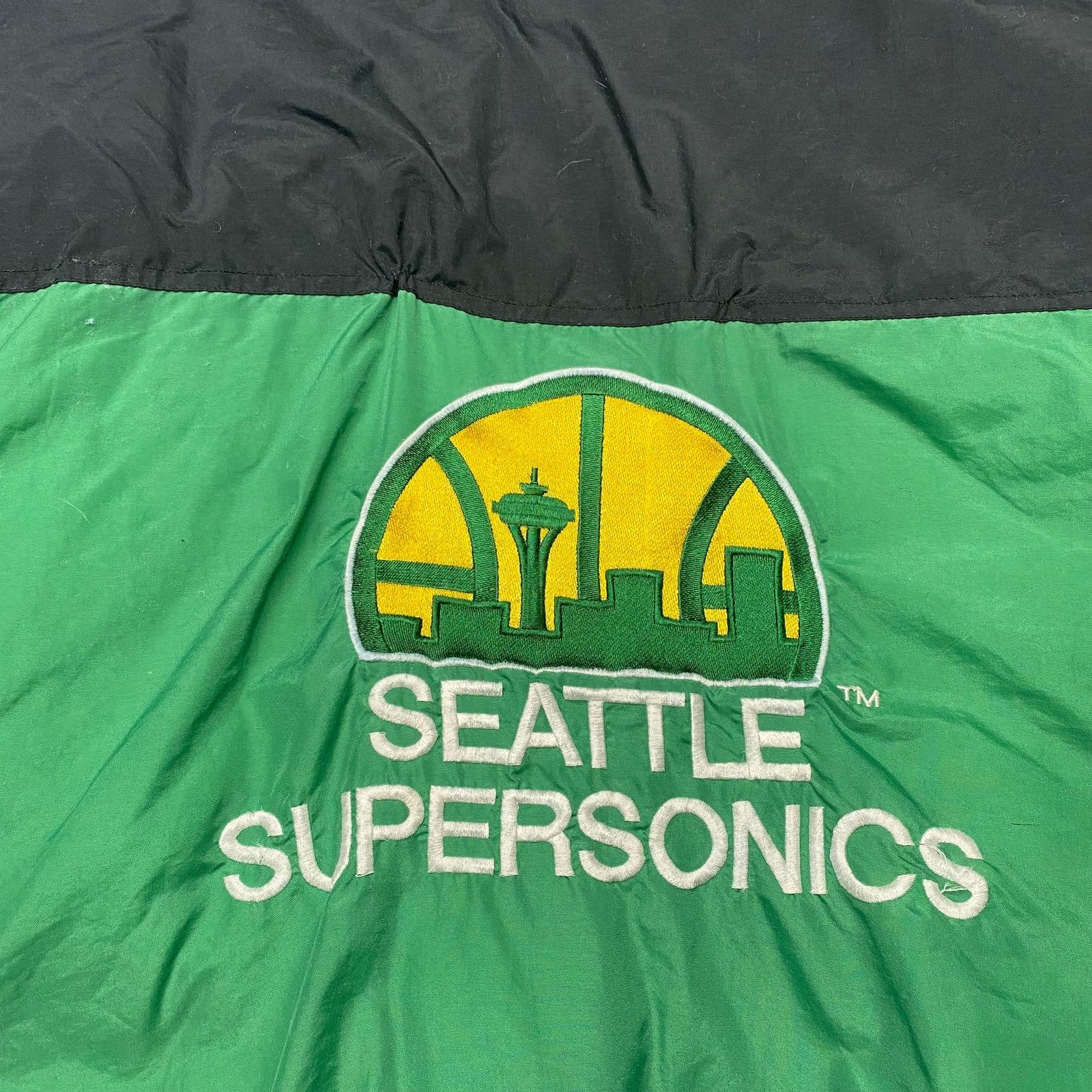 Apex One × NBA × Vintage Vintage 90s Seattle Supersonics Apex One Jacket Men's XL NBA Size US XL / EU 56 / 4 - 11 Thumbnail