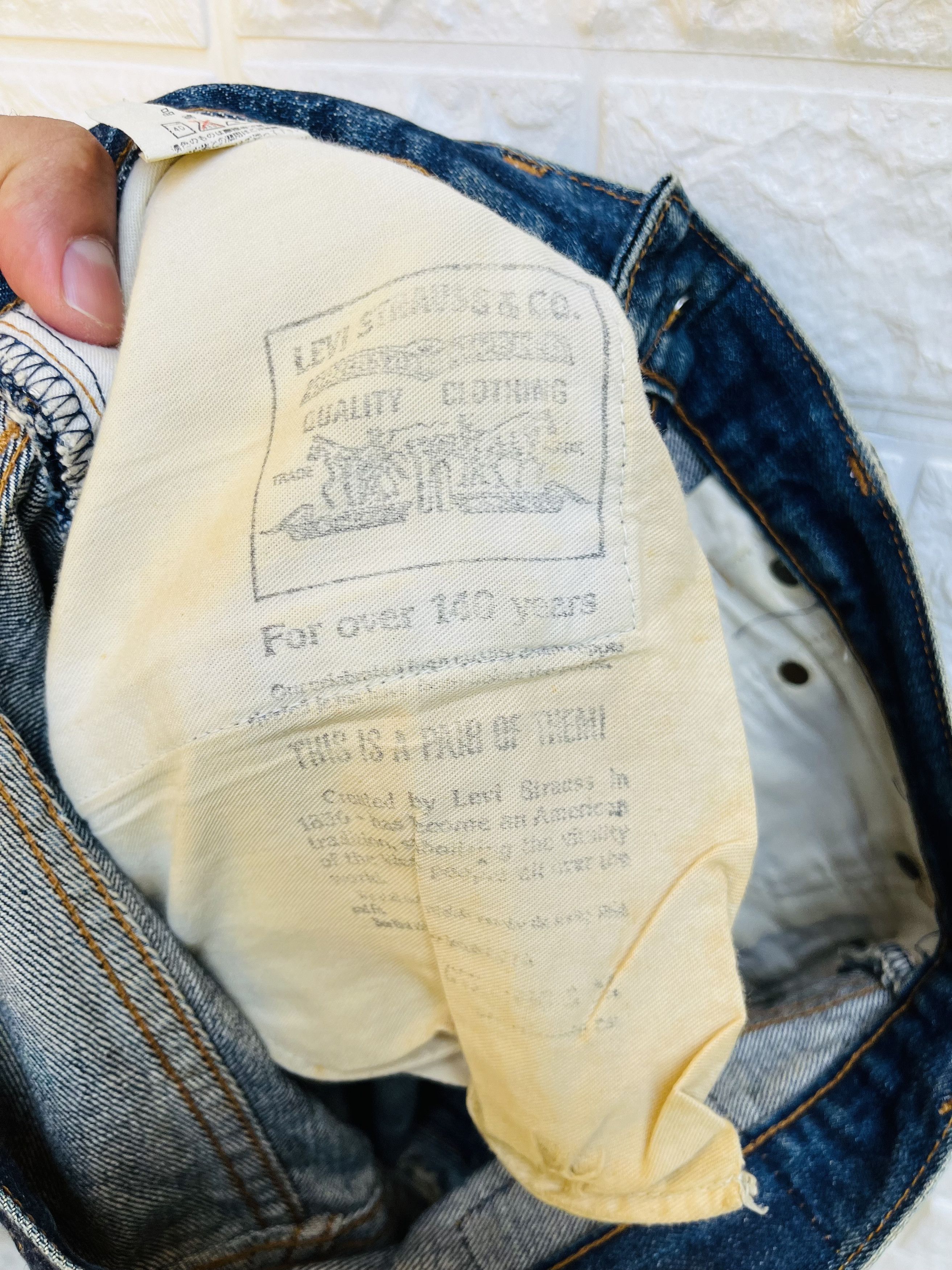 Japanese Brand × Levi's Vintage Clothing × Vintage Vintage Levis Big E Japanese Reproduction Fashion Style Size US 31 - 10 Thumbnail