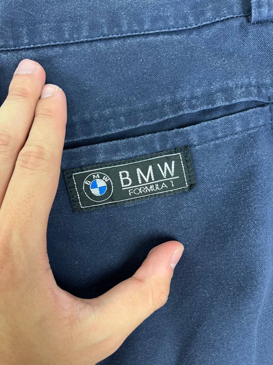 BMW Vintage BMW Formula 1 Cargo Shorts Size US 34 / EU 50 - 10 Thumbnail