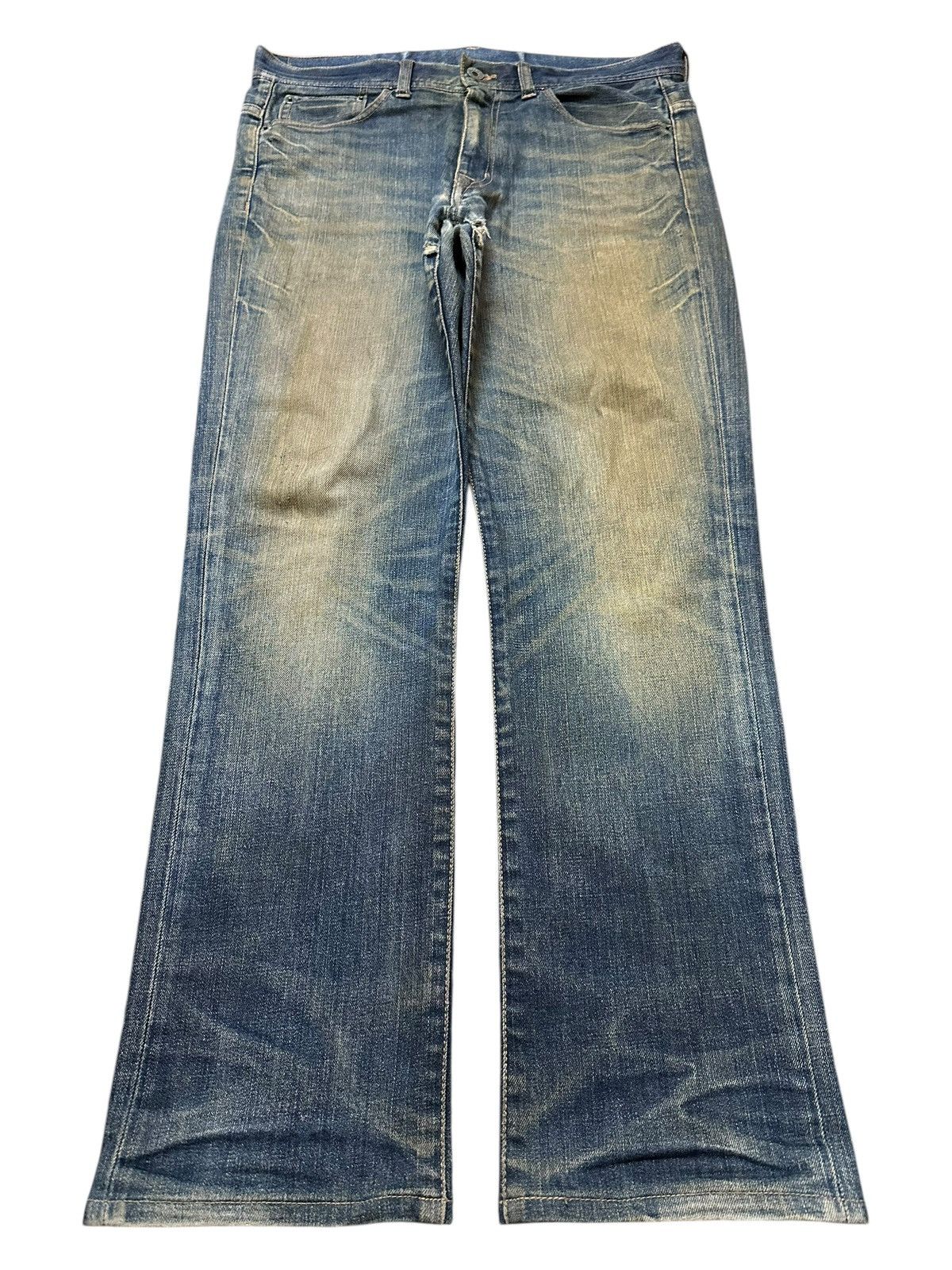 ABAHOUSE Vintage Japanese Abahouse Mud Wash Style Jeans Size US 33 - 1 Thumbnail