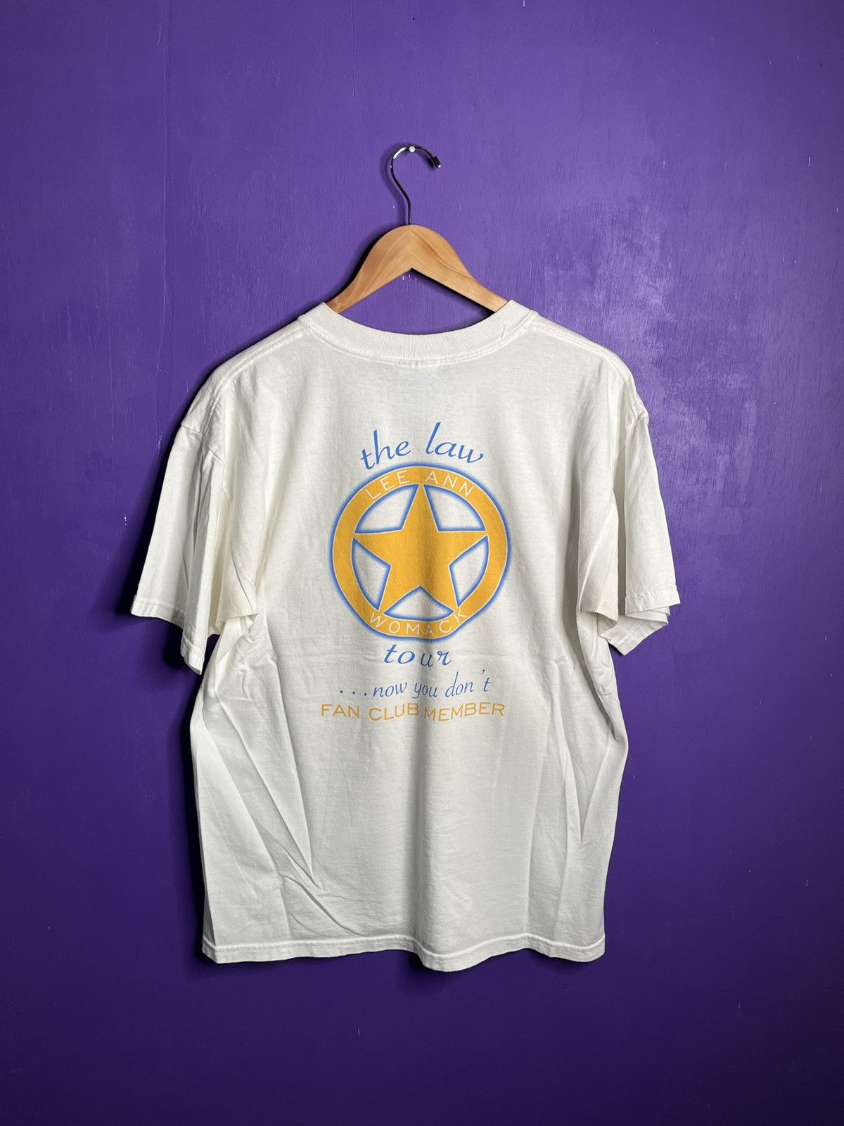 Band Tees × Vintage Vintage 1999 Lee Ann Womack the law tour t-shirt Size US L / EU 52-54 / 3 - 2 Thumbnail