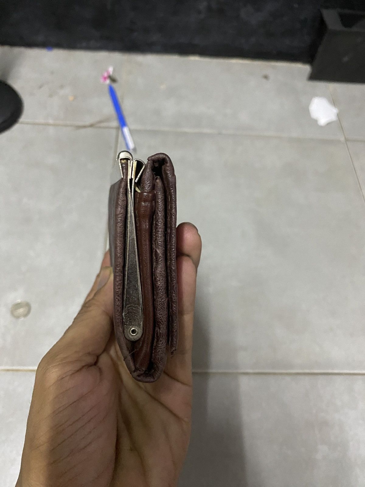 Leather × Vintage Leather Wallet Montino Size ONE SIZE - 7 Thumbnail