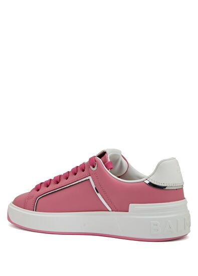 Balmain o1s1wg110425 B-Court Low-Top Sneakers in Pink Size US 9 / IT 39 - 3 Thumbnail