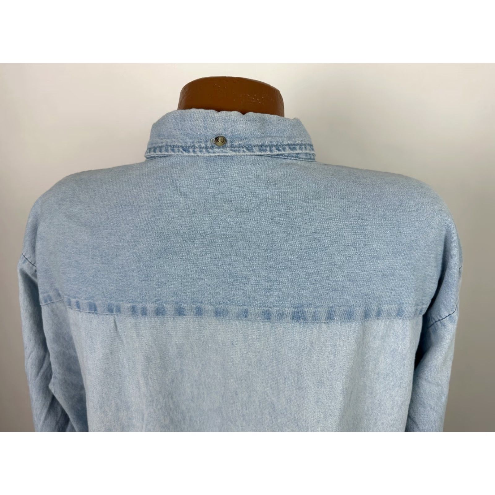 Vintage VINTAGE Rivers End Denim Shirt Men 3XL Harley-Davidson Owners Groups Button-Down Eagle Blue 90s Biker Hipster Outdoor NOD Mens Size US XXL / EU 58 / 5 - 7 Thumbnail