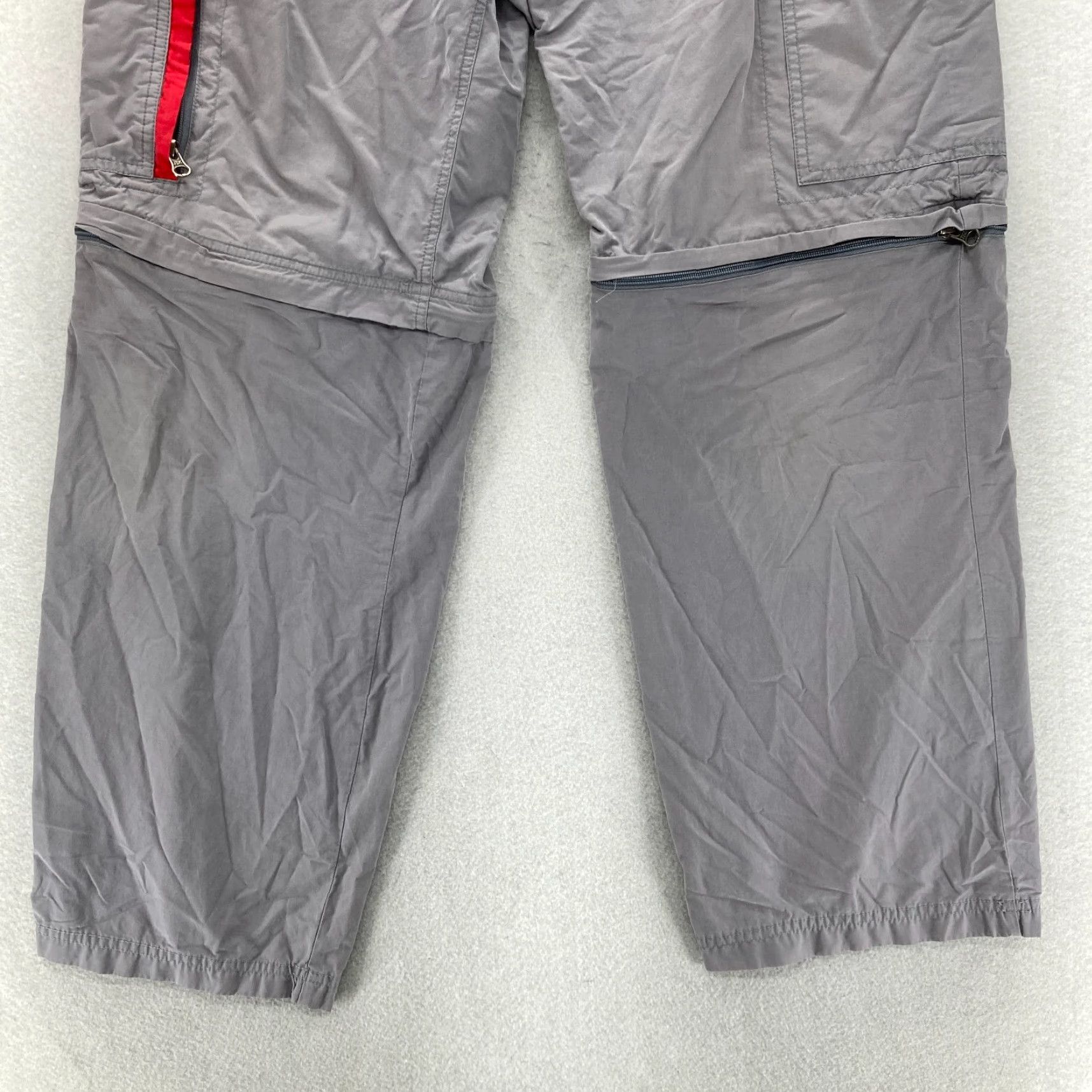 Mossimo Mossimo Cargo Pants Mens 34x30 Gray Loose Skater Gorpcore Convertible Cargo Pants Size US 34 / EU 50 - 3 Thumbnail