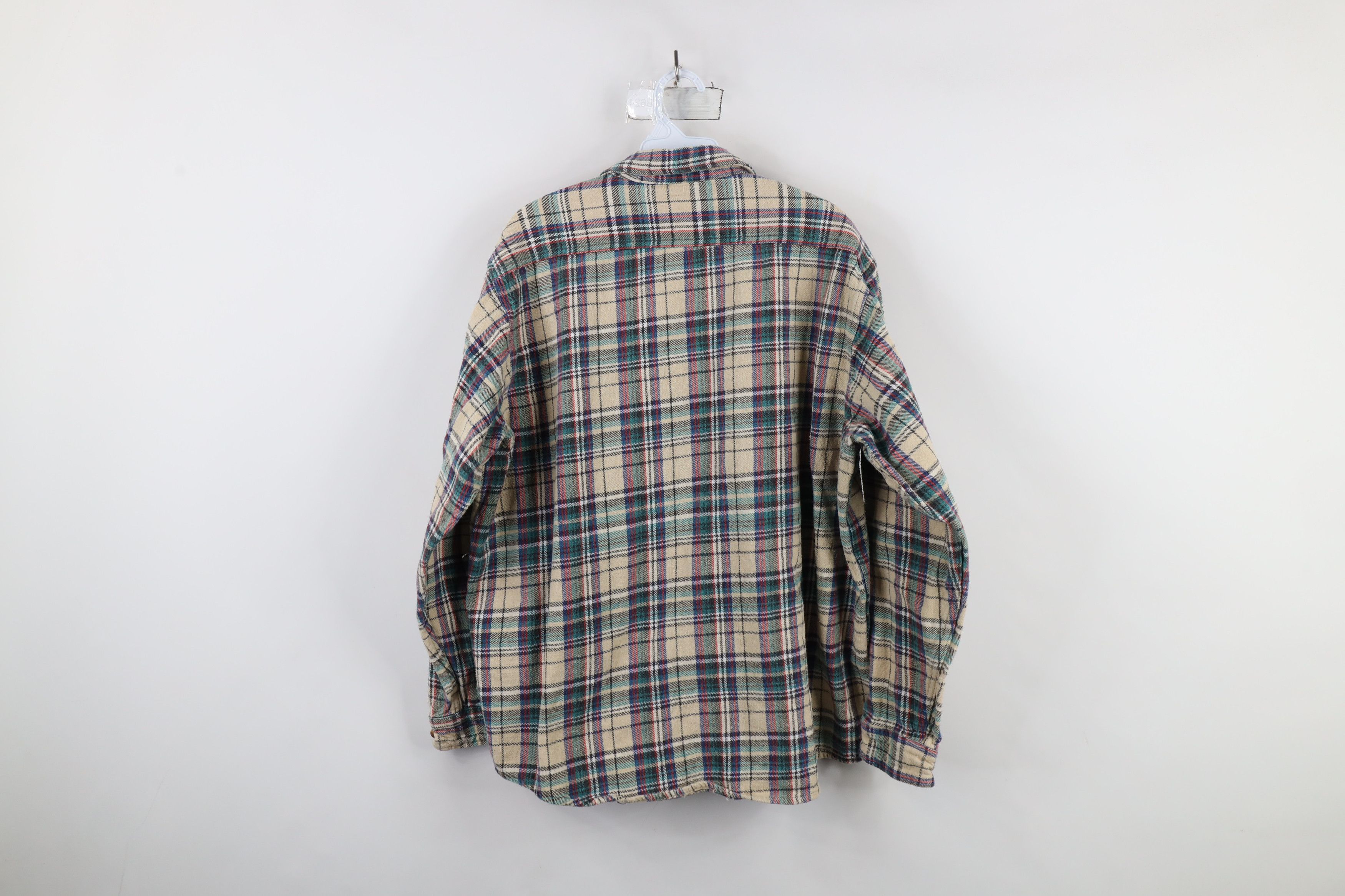 Vintage Vintage 90s Streetwear Heavyweight Workwear Button Shirt Size US XL / EU 56 / 4 - 9 Thumbnail