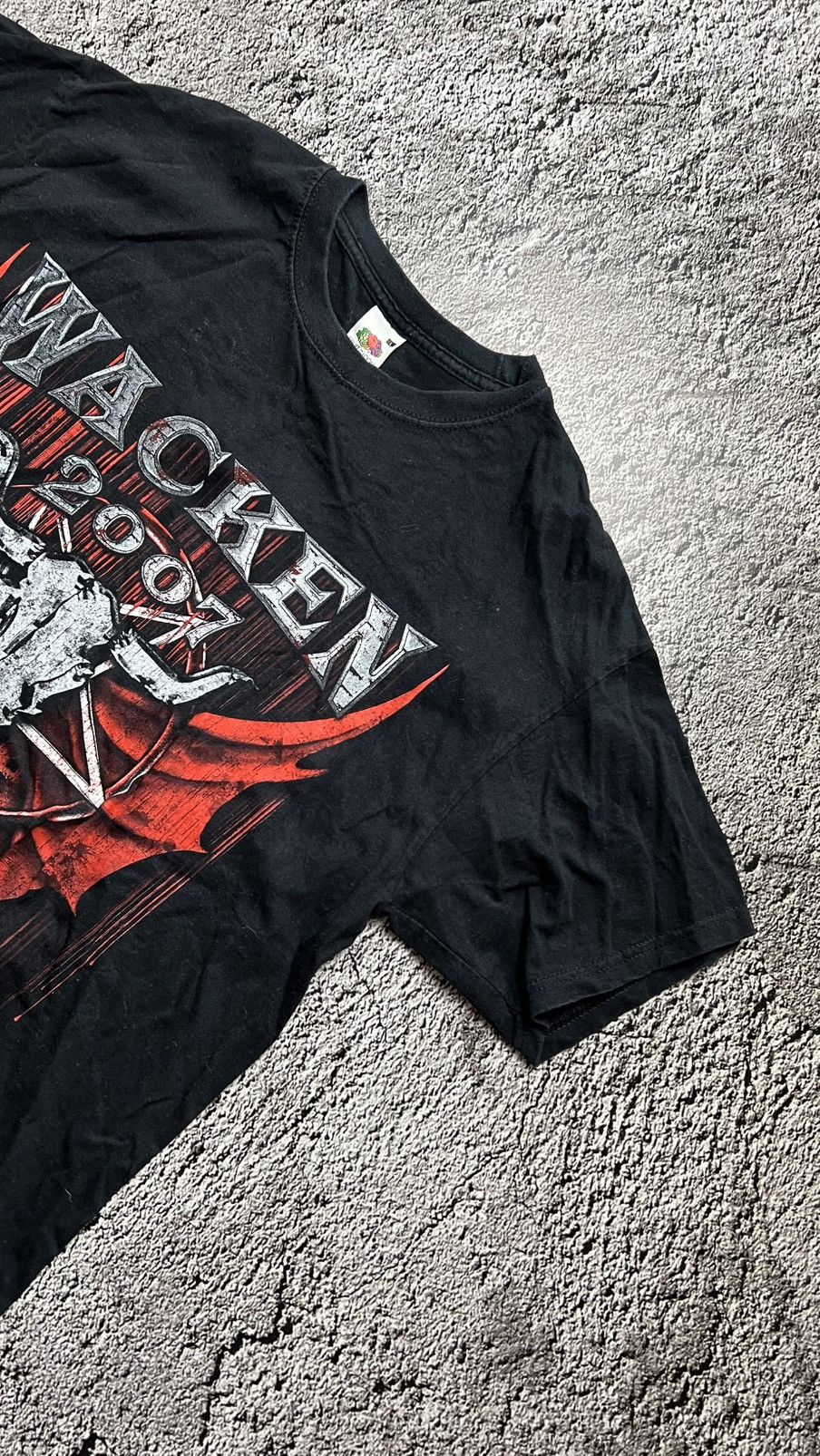 Fruit Of The Loom 2007 Waken open air black metal t shirt Size US L / EU 52-54 / 3 - 2 Thumbnail