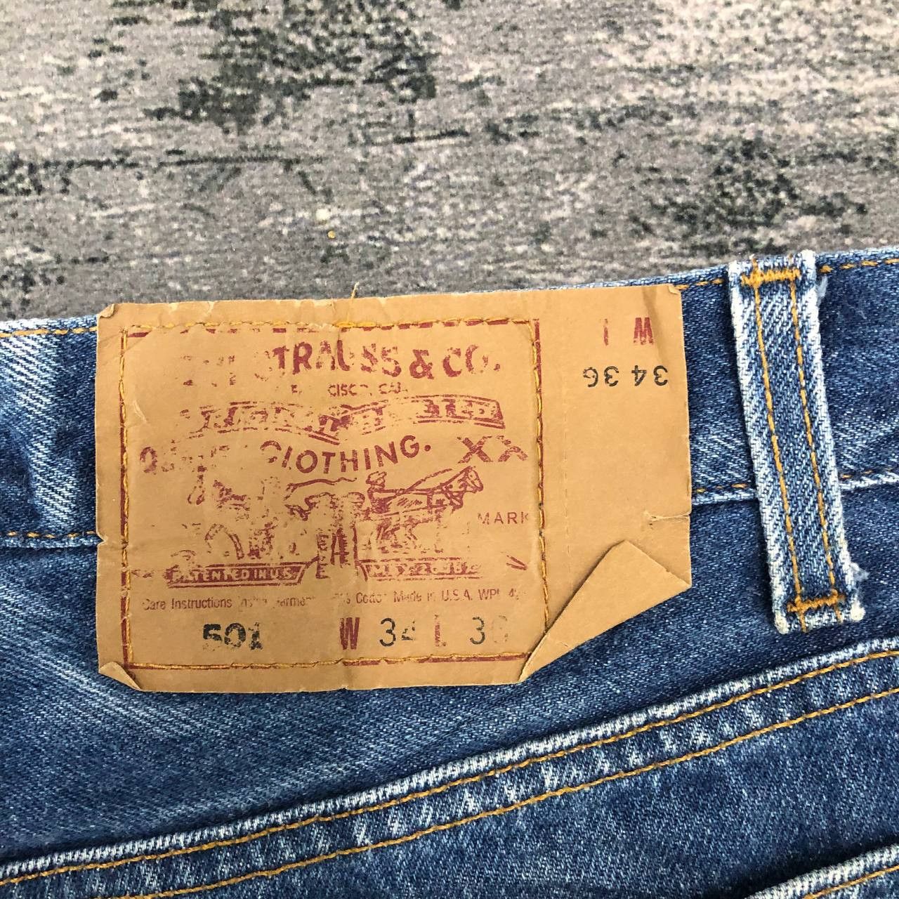 Levi's P755 LEVI'S VTG 501 USA JEANS Size US 33 - 4 Thumbnail
