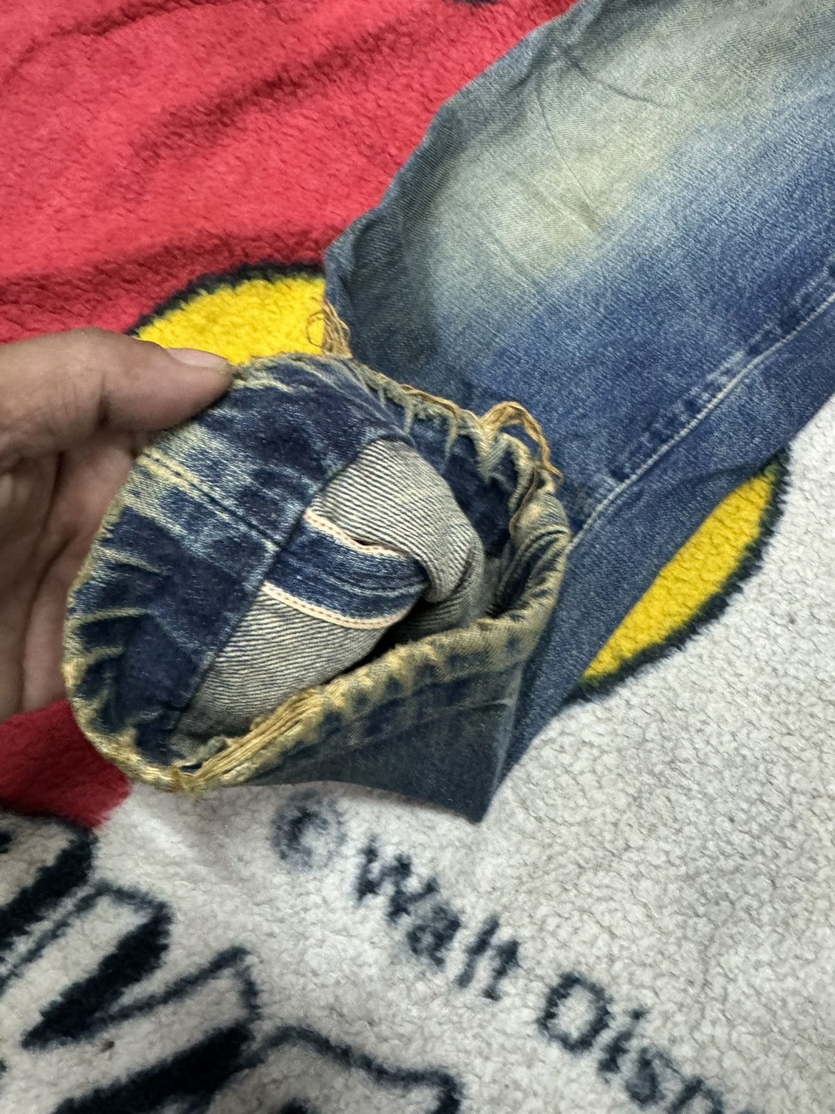 Levi's Vintage Clothing VINTAGE LEVIS 502 BIG E JEANS Size US 29 - 3 Thumbnail