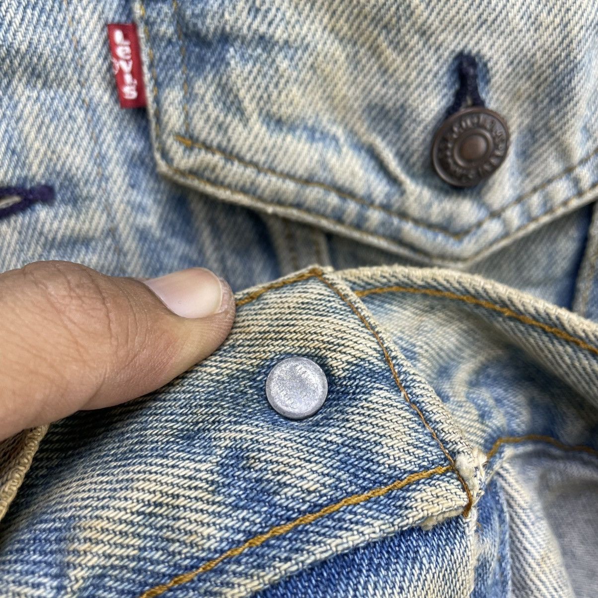 Levi's 💥Vintage Levis 80s Trucker Jacket Size US M / EU 48-50 / 2 - 8 Thumbnail