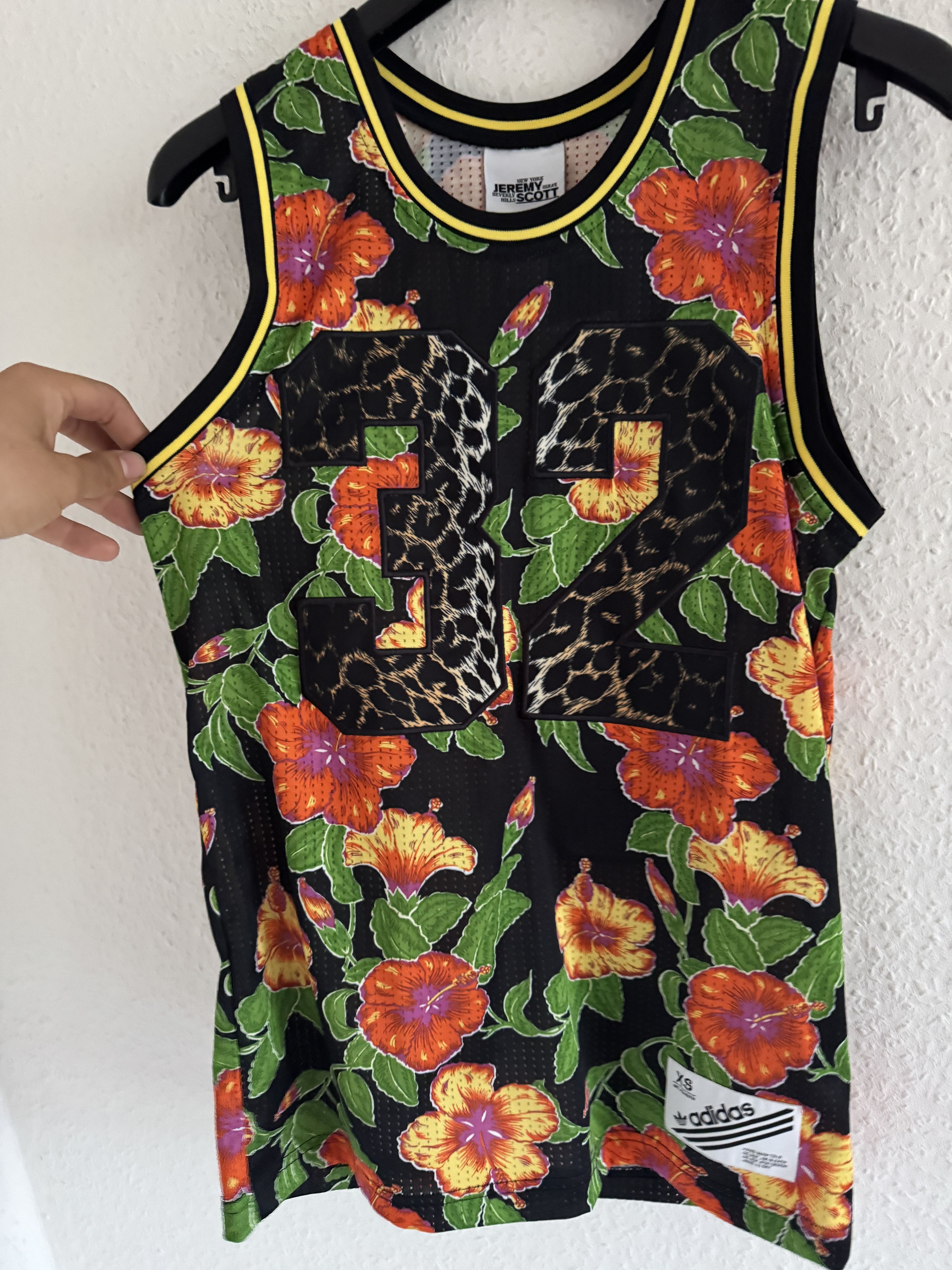 Adidas × Jeremy Scott Jungle Bones Tank Top Size US XS / EU 42 / 0 - 12 Thumbnail