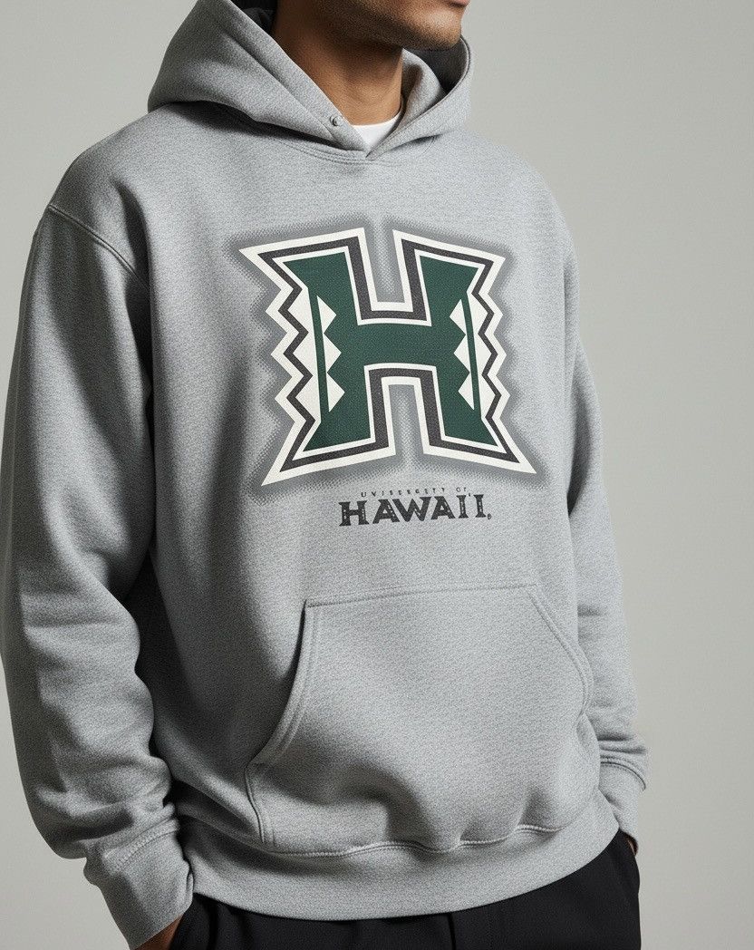 Vintage Gildan Hawaii hoodie grey