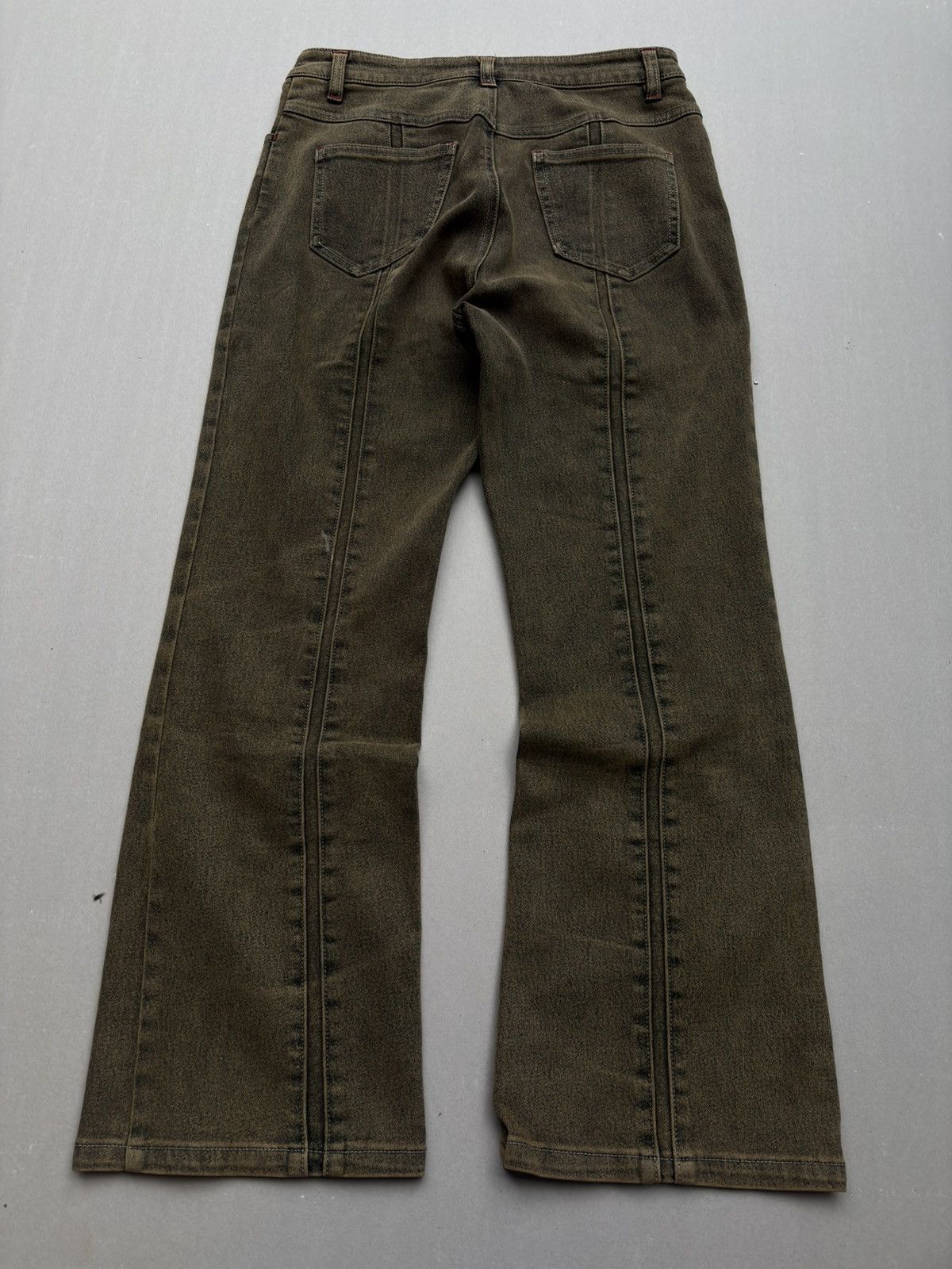 If Six Was Nine Fullhearts Lace up flare jeans Size US 26 / EU 42 - 3 Thumbnail
