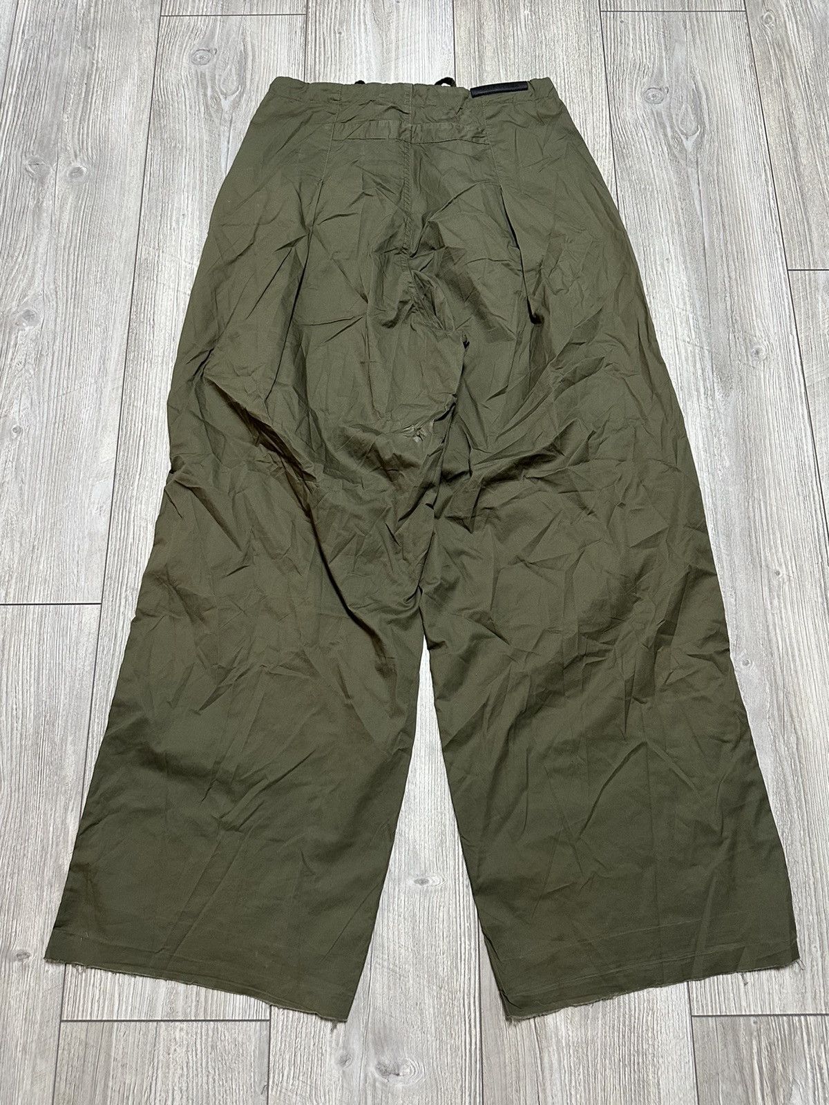 Designer DARKPARK Green Woman Baggy Pants Size 27" / US 4 / IT 40 - 5 Thumbnail