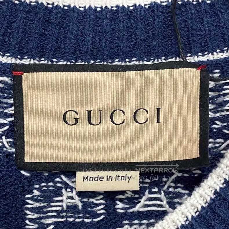Gucci Gucci Dark blue old flower full print cardigan coat Size M / US 6-8 / IT 42-44 - 4 Thumbnail