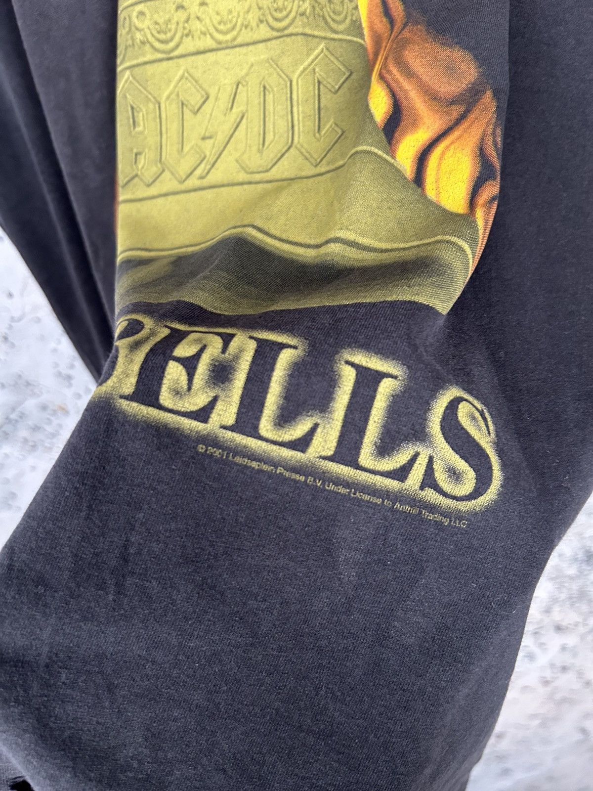 AC/DC Vintage AC DC Rock Band Tee Metal Hells Bells 2001 Archive Size US XL / EU 56 / 4 - 4 Thumbnail