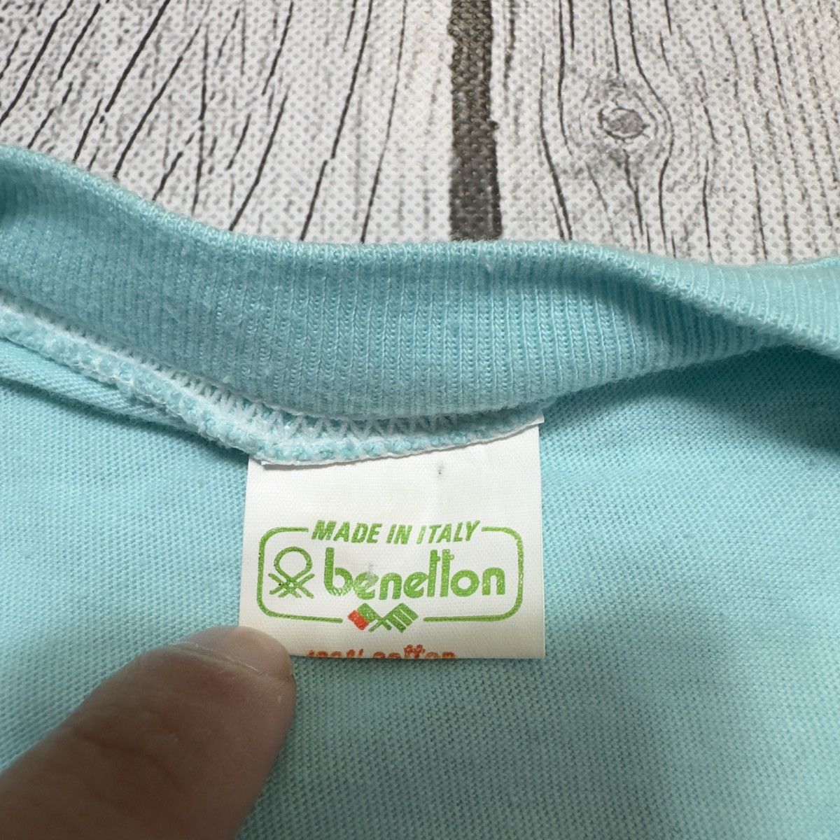Benetton × Vintage Vintage Benetton tee Size US M / EU 48-50 / 2 - 4 Thumbnail