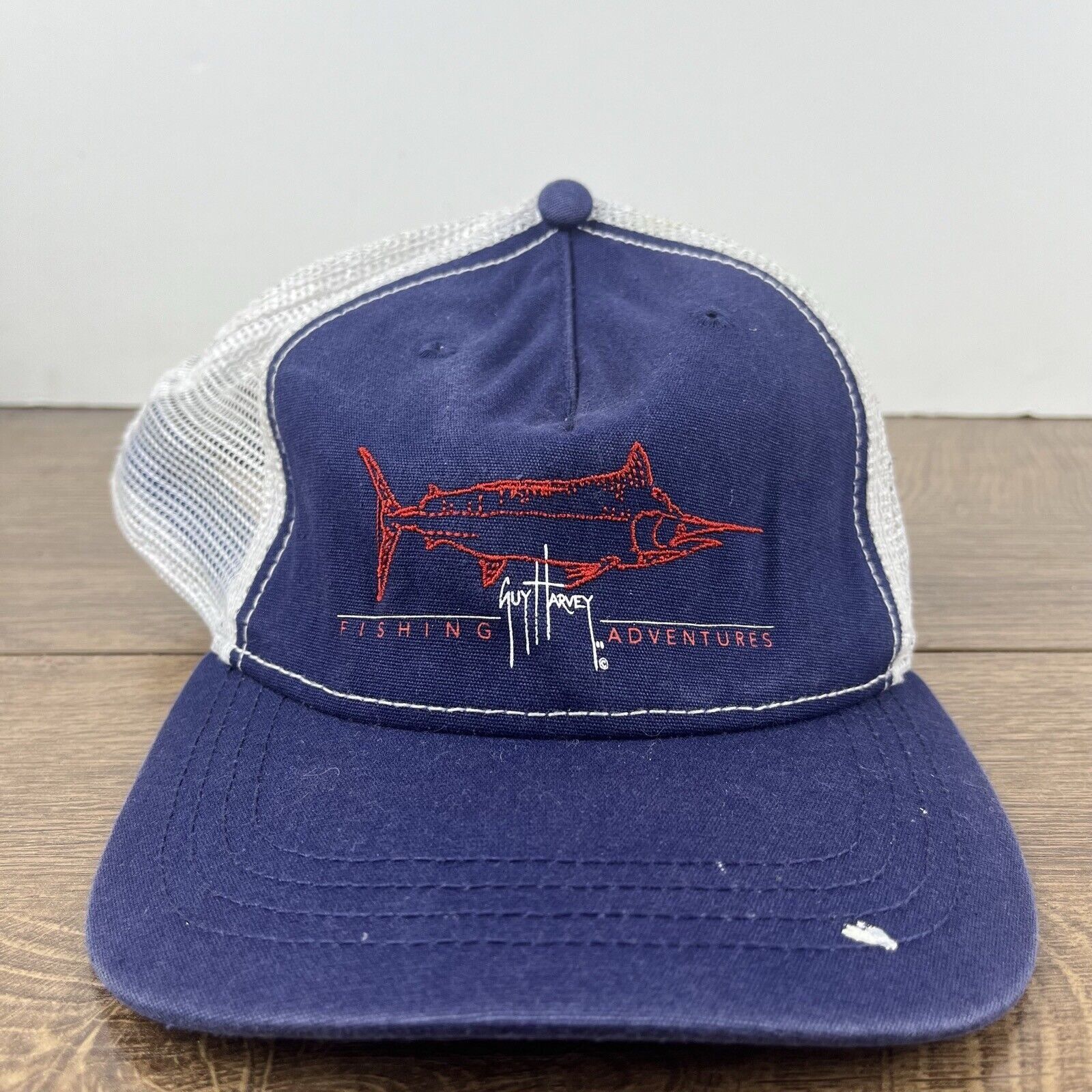 Guy Harvey Guy Harvey Fishing Snapback Hat Blue Adjustable Hat Blue Adu Size ONE SIZE - 2 Thumbnail