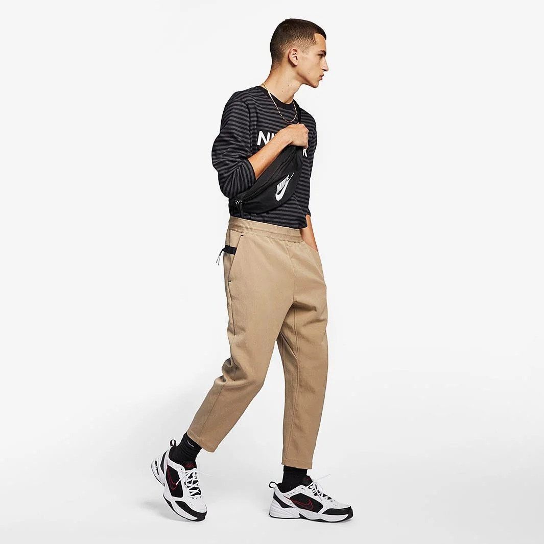 Nike Nike Tech Pack Woven Crop Pants Tan Khaki Mens Large Workout Size US 36 / EU 52 - 1 Thumbnail