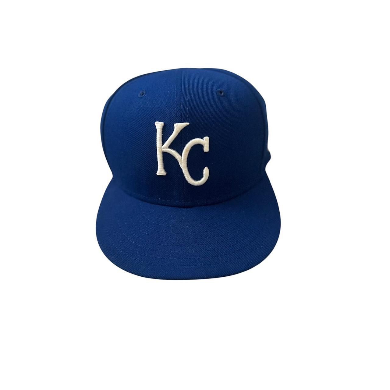 New Era Kansas City Royals Blue New Era Fitted Size ONE SIZE - 1 Thumbnail