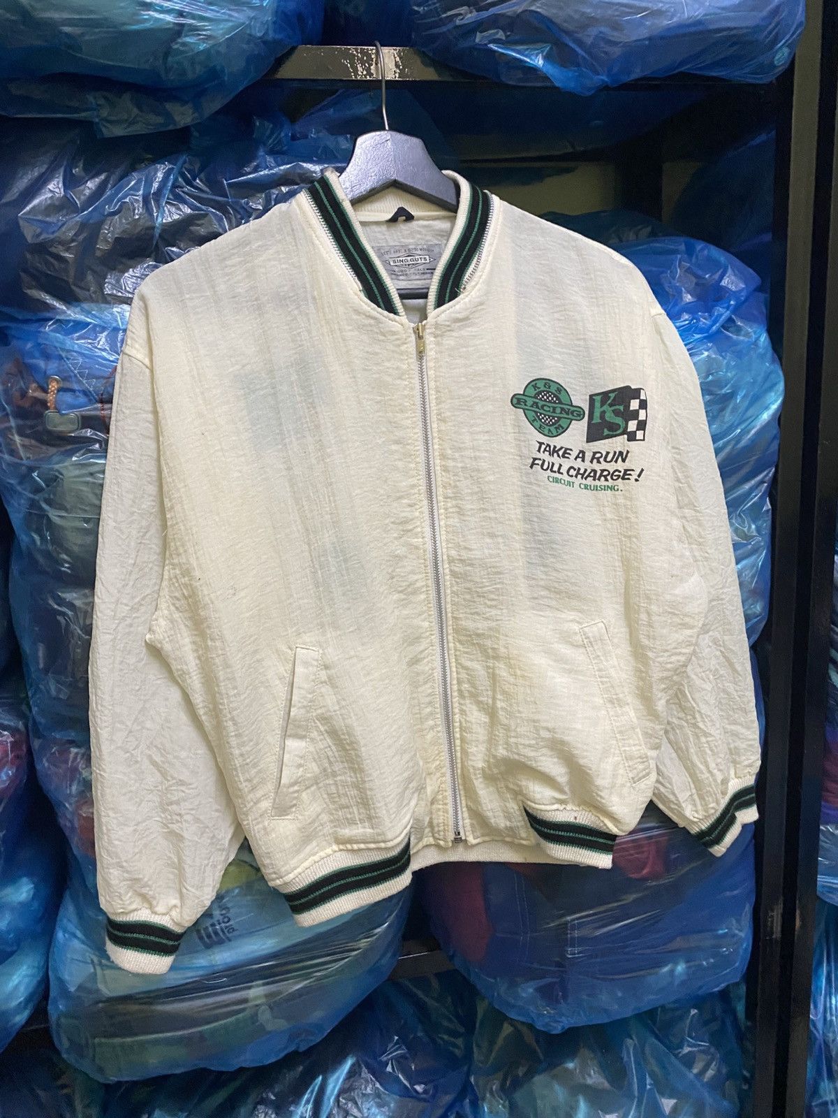 Other VINTAGE 80S KS RACING TEAM JACKET MADE IN JAPAN Size US S / EU 44-46 / 1 - 3 Thumbnail