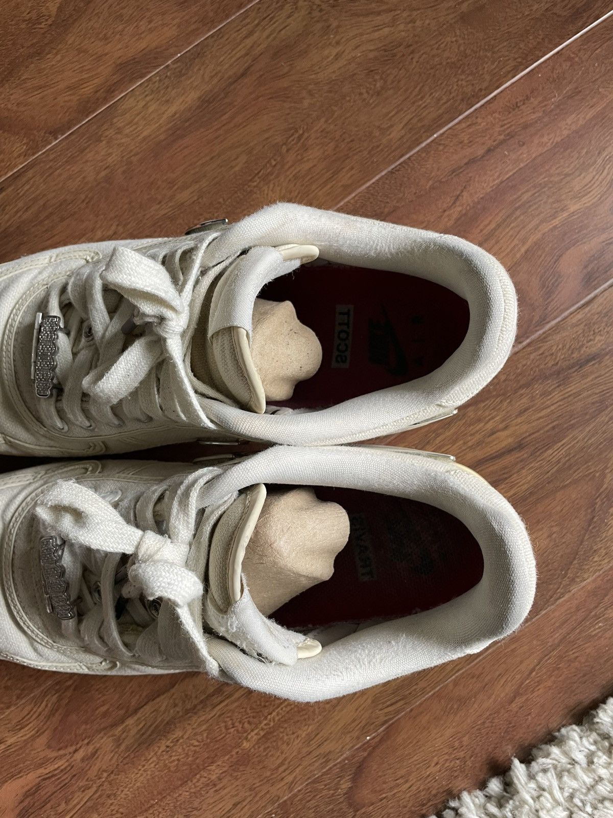 Nike × Travis Scott Nike Air Force 1 Low Travis Scott Sail Size US 10 / EU 43 - 5 Thumbnail