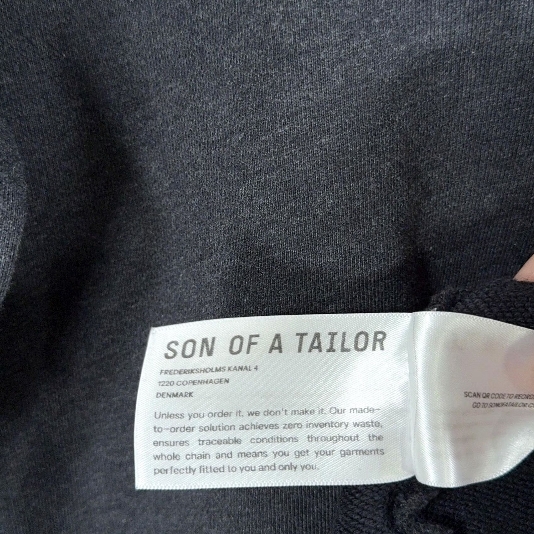 Vintage VINTAGE Son Of A Tailor Half Zip Pullover Sweatshirt Mens M Gray Supima Cotton Size US M / EU 48-50 / 2 - 2 Thumbnail