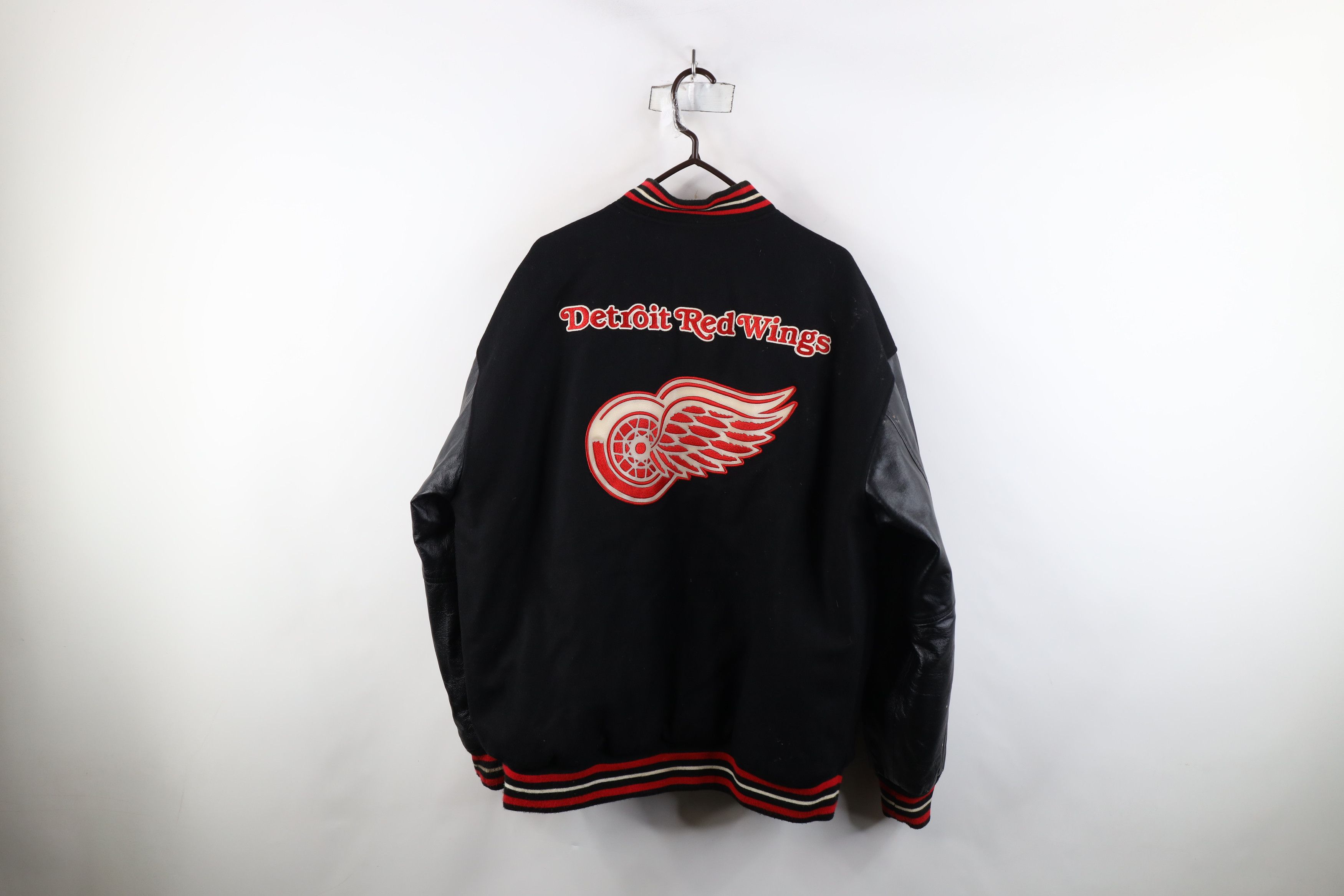 Vintage Vintage 90s Reversible Hockey Wool Leather Varsity Jacket Size US XL / EU 56 / 4 - 9 Thumbnail