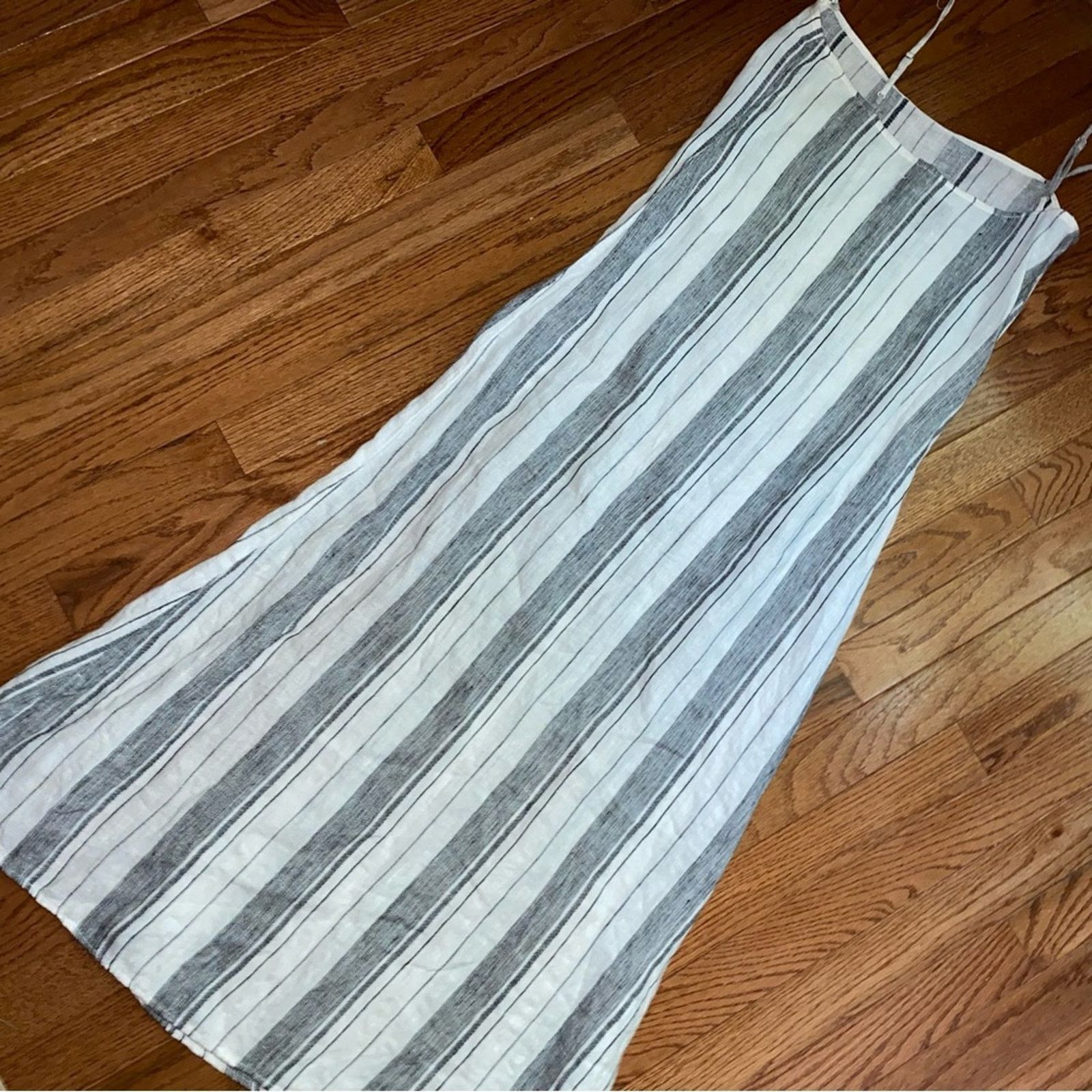 Reformation Reformation $218 “Pineapple' Striped Linen Dress NO BELT XS Size XS / US 0-2 / IT 36-38 - 6 Thumbnail