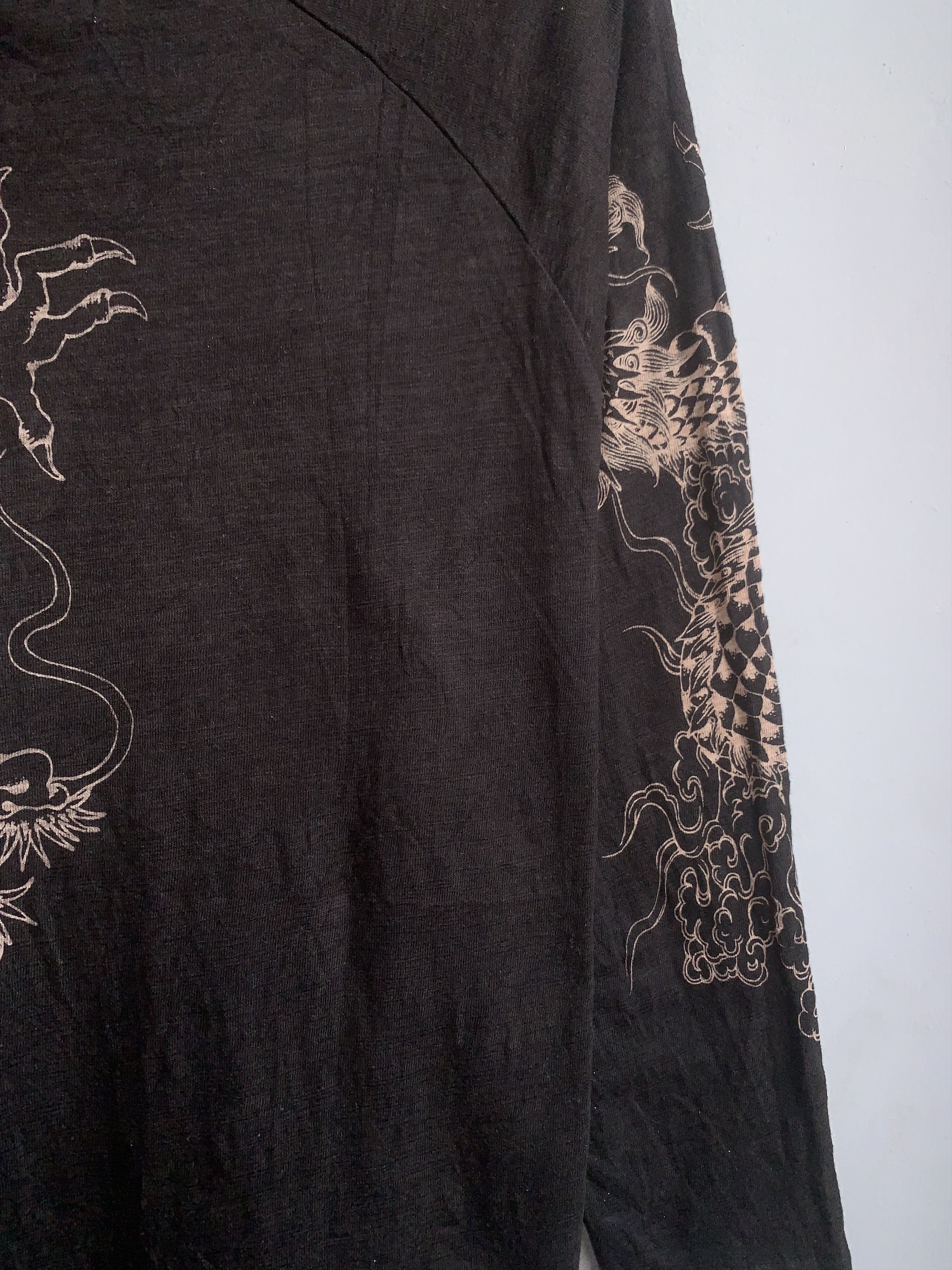 Japanese Brand Dragon Fullprint T-Shirt Size US L / EU 52-54 / 3 - 7 Thumbnail