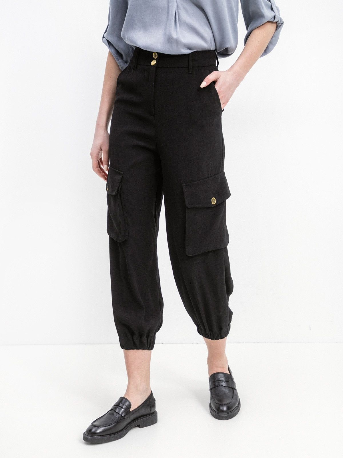 Designer × United Colors Of Benetton United Colors of Benetton Lightweight Trousers Pants Cargo Size 28" / US 6 / IT 42 - 6 Thumbnail