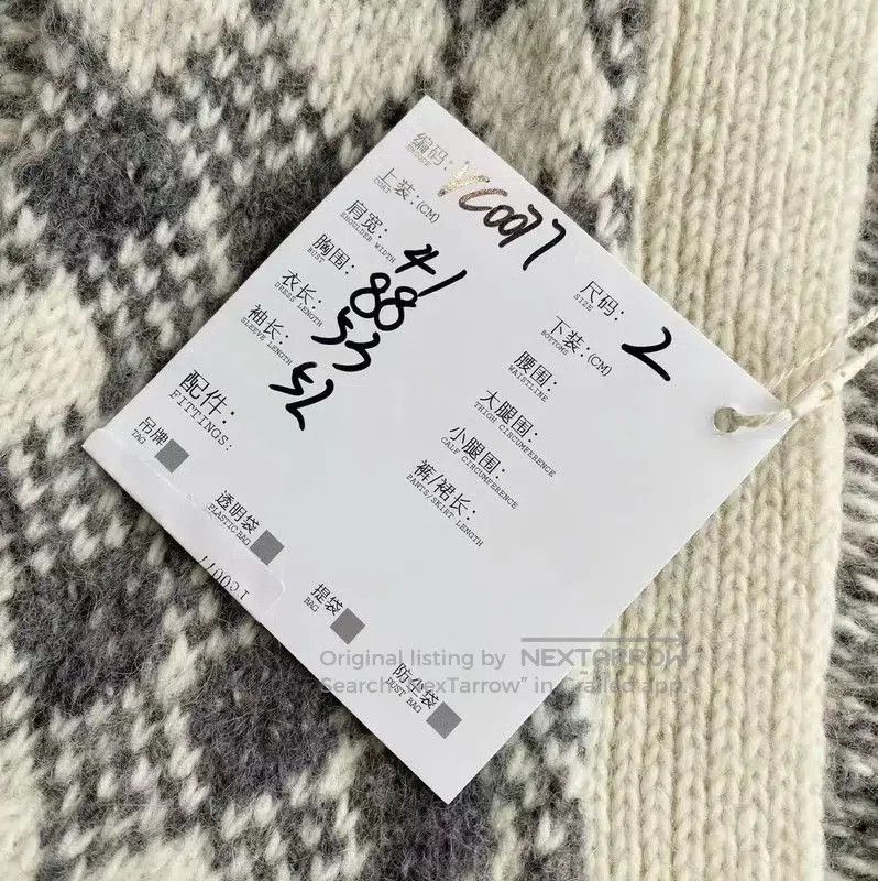 Thom Browne Thom Browne Multi-Pattern Wool Cardigan for Women . Size XXS / US 00 / IT 34 - 6 Thumbnail