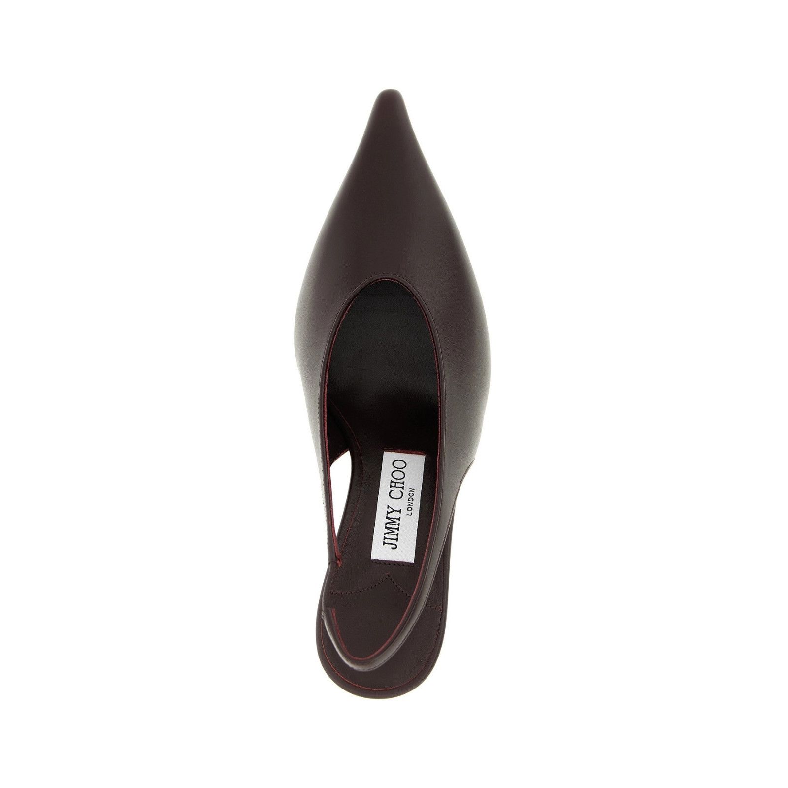 JIMMY CHOO Isa 80mm Bordeaux Pumps New (Women's size:9;)