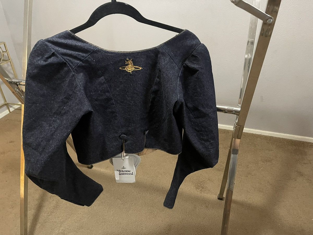 Vivienne Westwood Navy Spencer Jacket (bustier/corset) Size M / US 6-8 / IT 42-44 - 25 Thumbnail