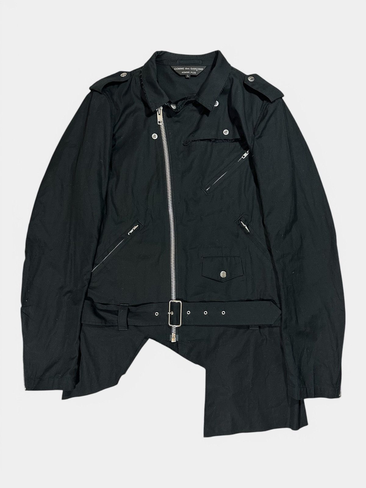 Comme des Garcons Comme Des Garçons - AD15 Distressed Rockstar Jacket Size US L / EU 52-54 / 3 - 1 Thumbnail