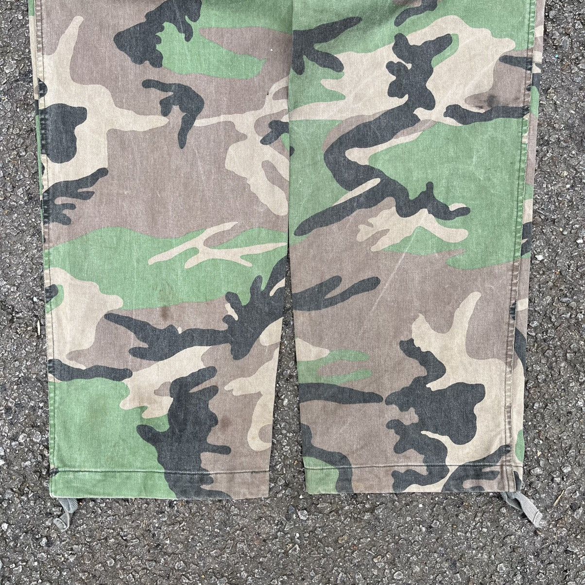 Vintage Vintage 90s 1996 German Military Cargo Pants Army Camo Size US 36 / EU 52 - 9 Thumbnail
