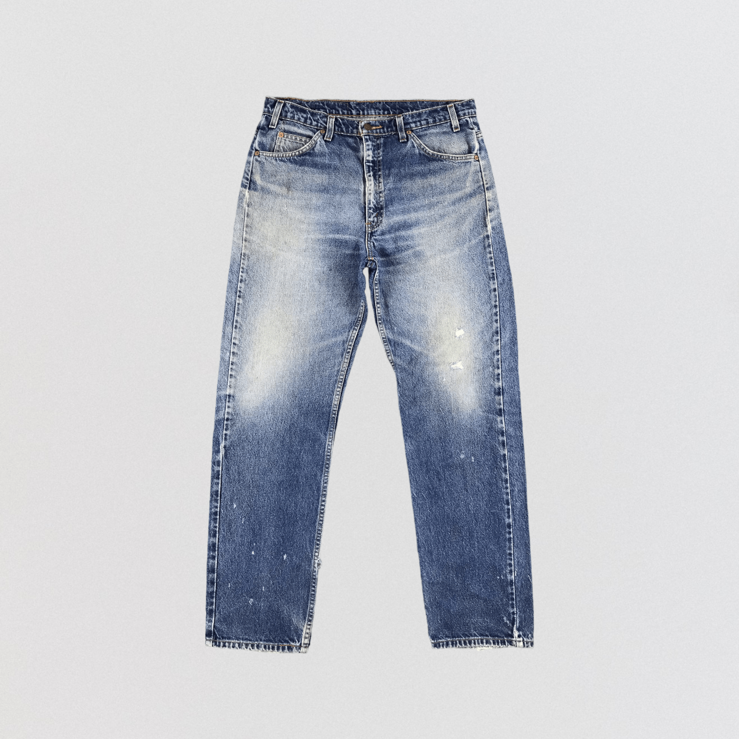 Levi's × Vintage 90s Vintage Levis 505 Orange Tab Jeans-JM1773 Size US 35 - 1 Thumbnail