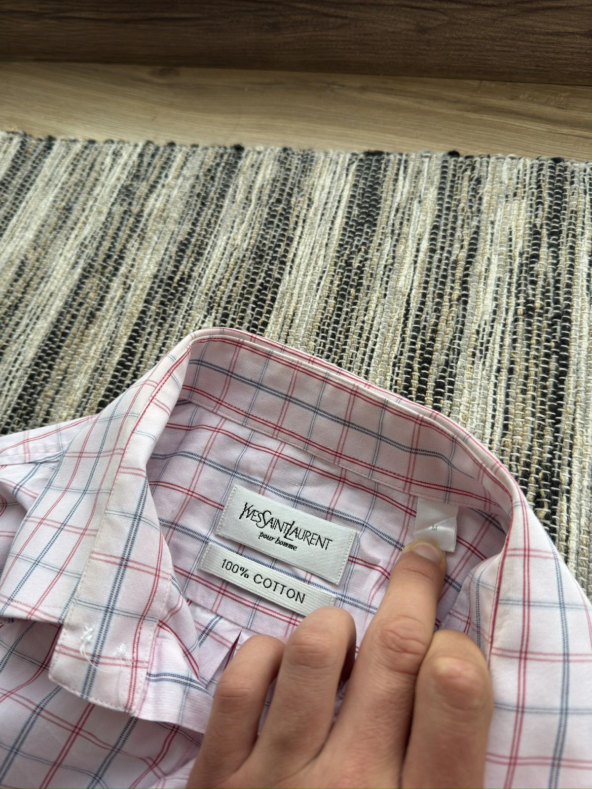 Other Yves Saint Laurent YSL vintage Pink rare button up shirt Size US M / EU 48-50 / 2 - 7 Thumbnail