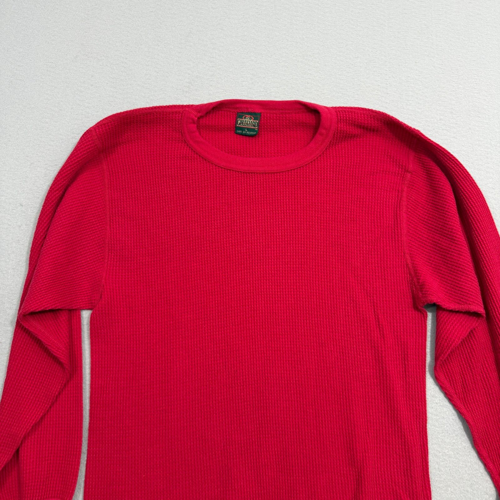 Vintage Vintage Greatland Thermal Long Sleeve Shirt Large Red Size US L / EU 52-54 / 3 - 2 Thumbnail