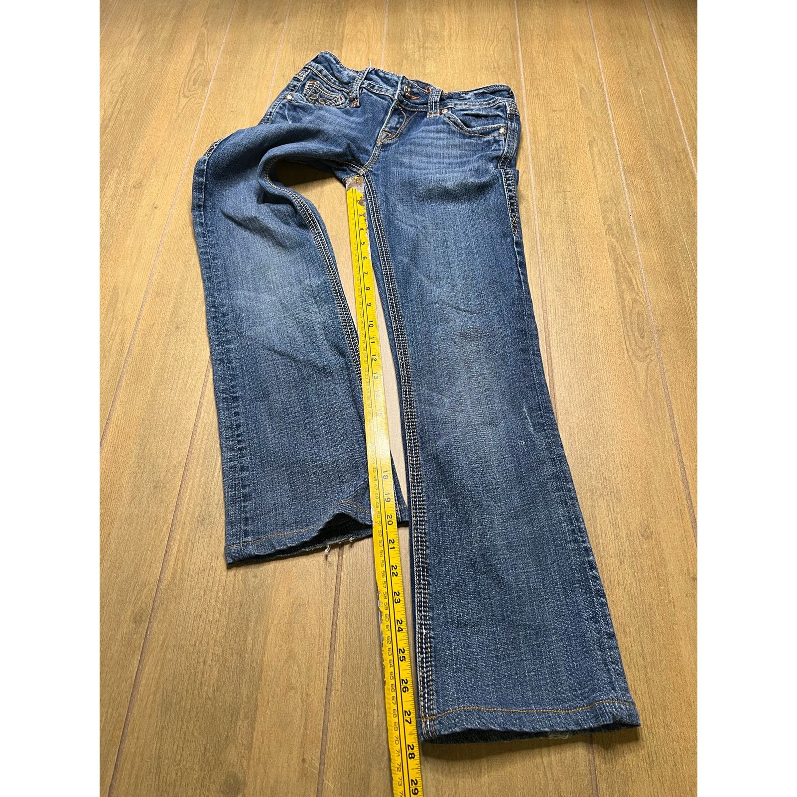 Rock Revival Y2K Rock Revival Women’s Debbie Bootcut Jean Size 28 flare Size 28" / US 6 / IT 42 - 10 Thumbnail
