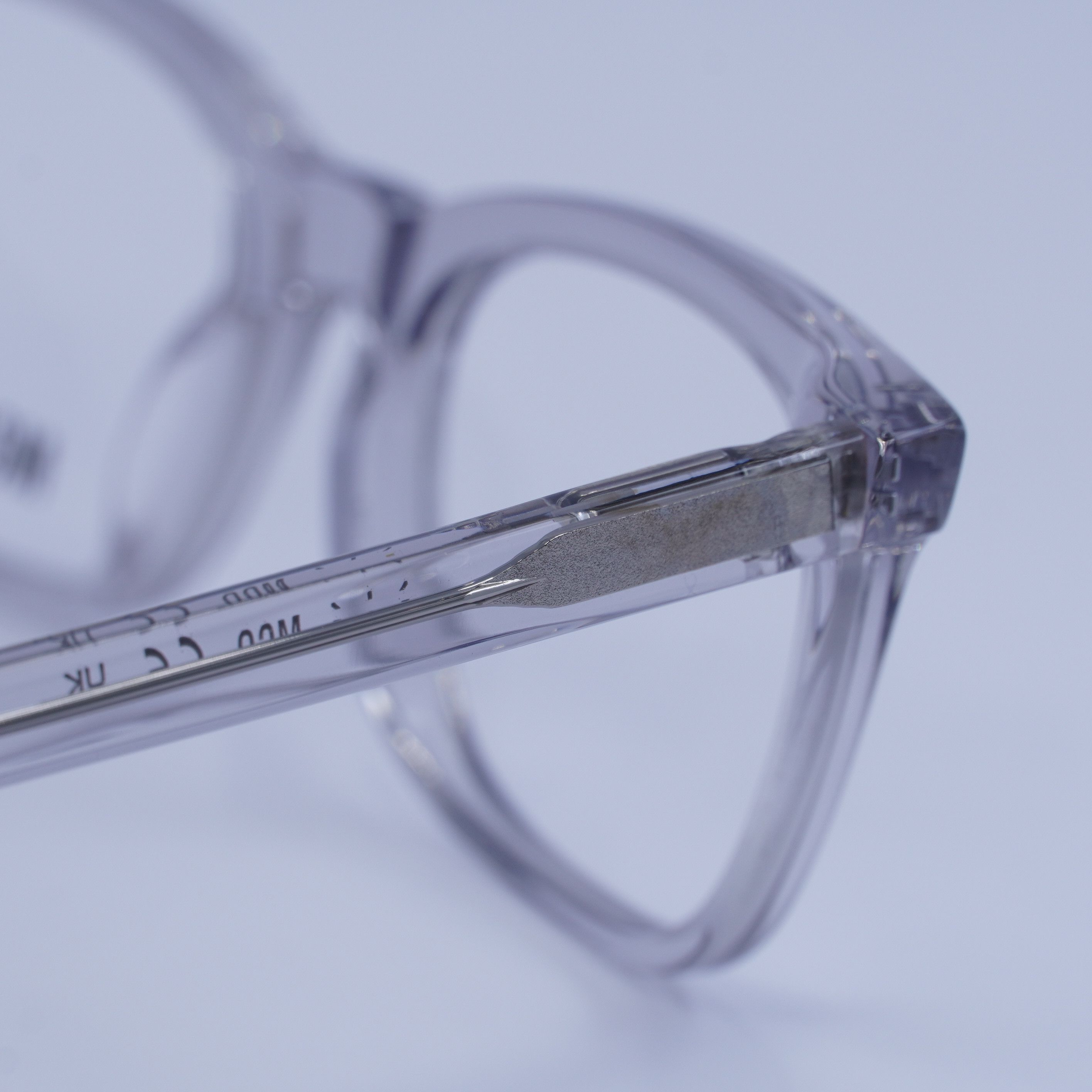 McQ Alexander McQueen McQ by Alexander McQueen MQ0379O 002 Eyeglasses Grey 50mm Size ONE SIZE - 5 Thumbnail