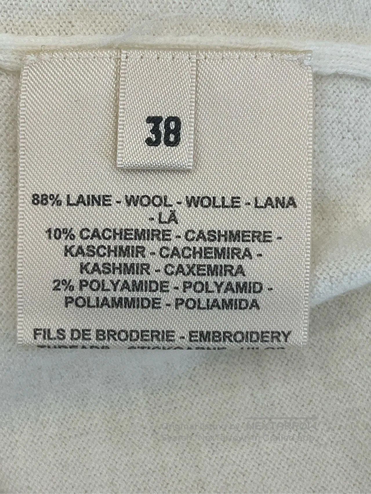 Hermes Hermes Cream Knit Sweater Size 38. Size S / US 4 / IT 40 - 5 Thumbnail