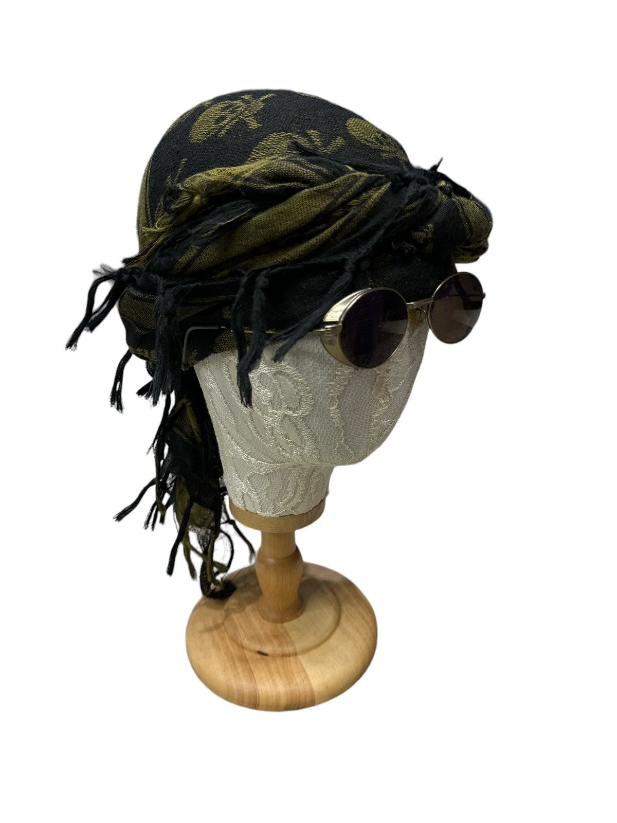Other SKULLS MOTIVE OG FULL PRINT KEFFIYEH SHEMAGH ARABIC STYLE Size ONE SIZE - 1 Thumbnail