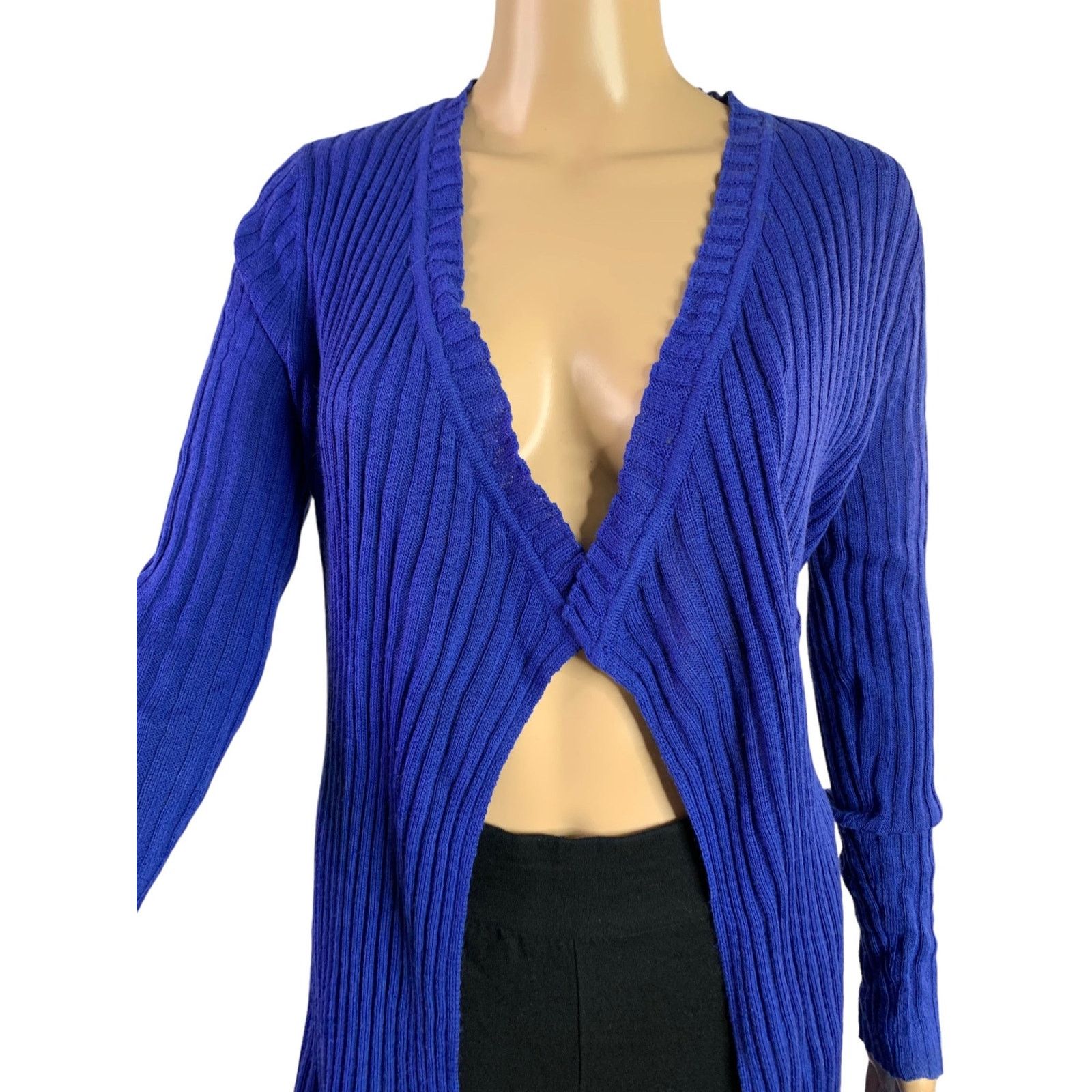 Chicos Chicos Travelers Collection Womens size Small Open Cardigan Size S / US 4 / IT 40 - 2 Thumbnail