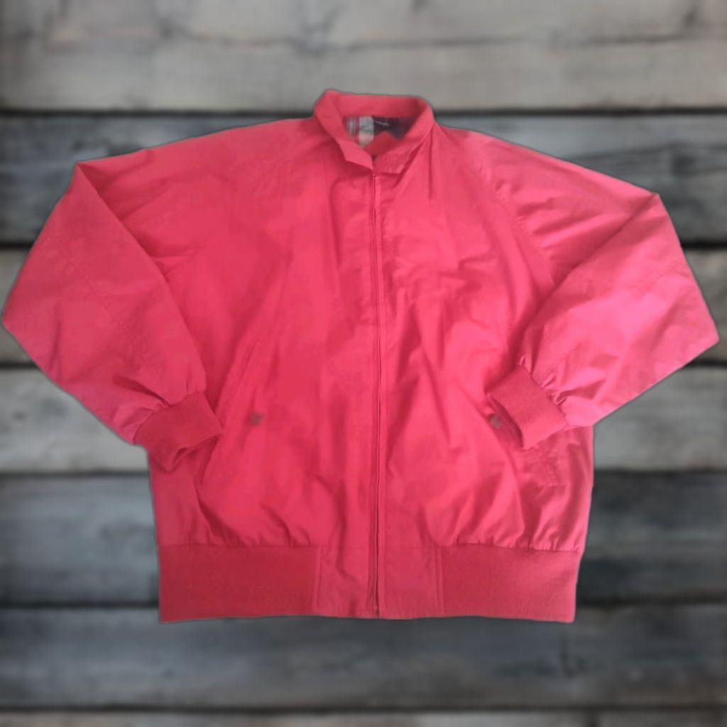 Vintage VINTAGE Field & Stream Gordon & Ferguson Jacket Mens Large Long Red Flannel Lined Zip Collar Windbreaker Casual Travel Size US L / EU 52-54 / 3 - 1 Thumbnail